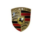 **Regretfully Withdrawn**Genuine Porsche Design Enamel Shield Wall Display