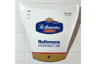 Rothmans Porsche-Liveried Original 911 Bonnet Backlit Wall Display