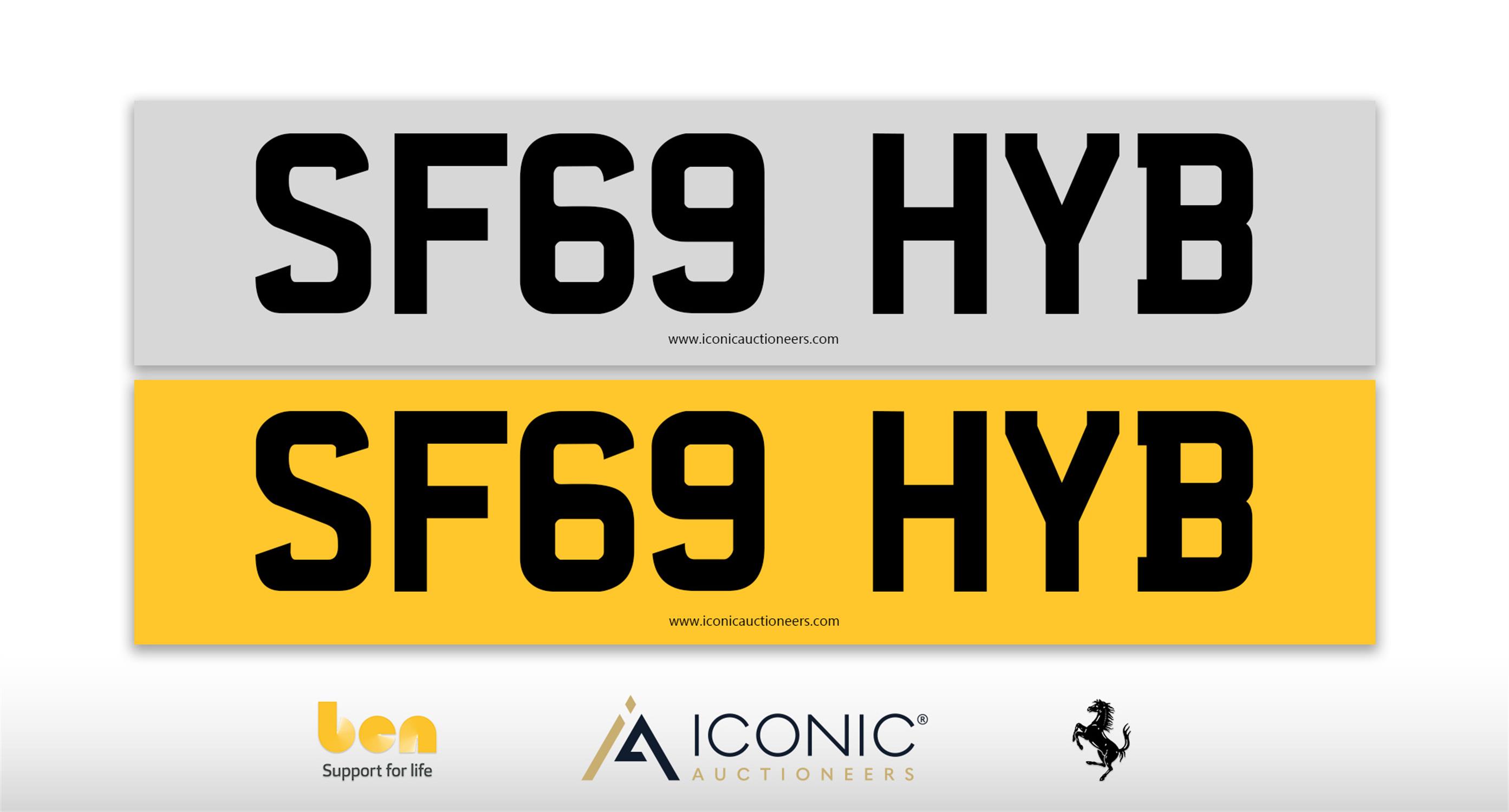 Registration Number SF69 HYB