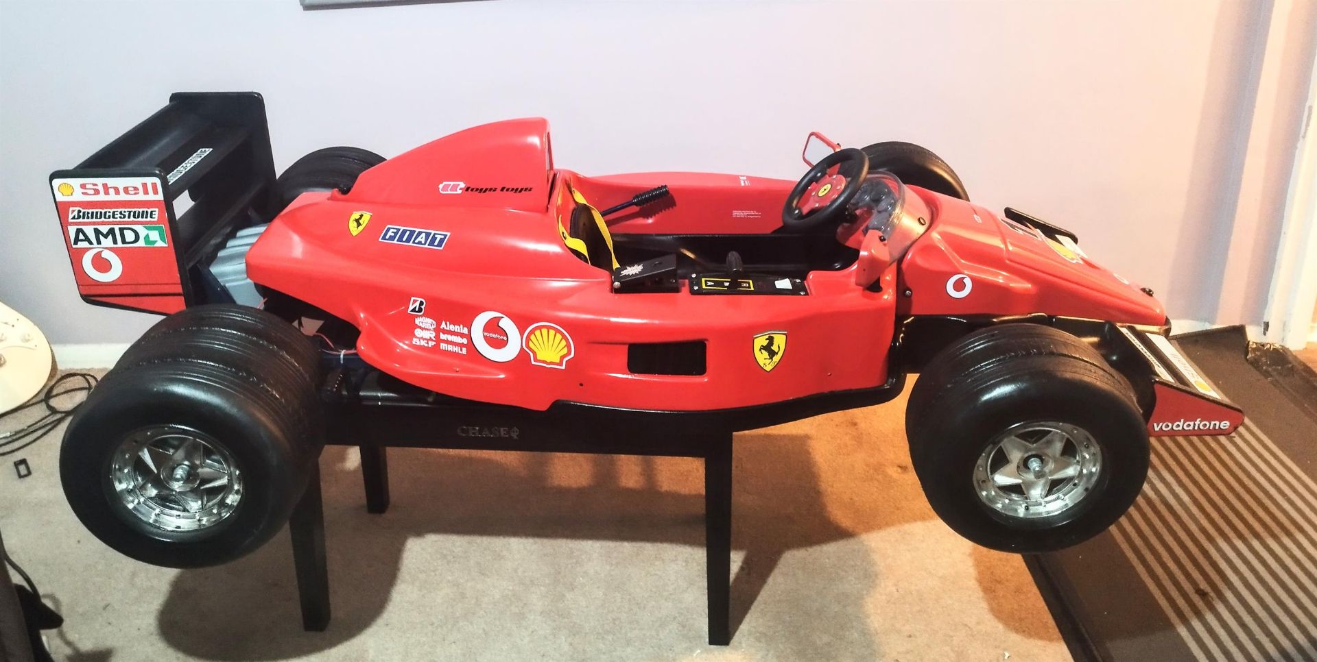 Formula 1-Style Ferrari Electric Children's Car - Image 3 of 10