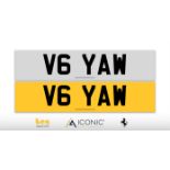 Registration Number V6 YAW