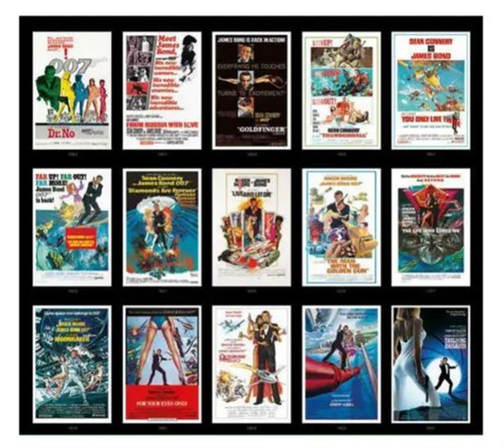 Every James Bond Poster From 1962 to 1987 Plus Multiple Rare Designs as Issued by EON Productions* - Image 2 of 2