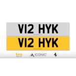 Registration Number V12 HYK