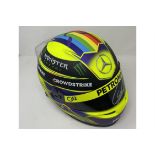 Replica Lewis Hamilton 2023 Helmet with Signature to the Visor