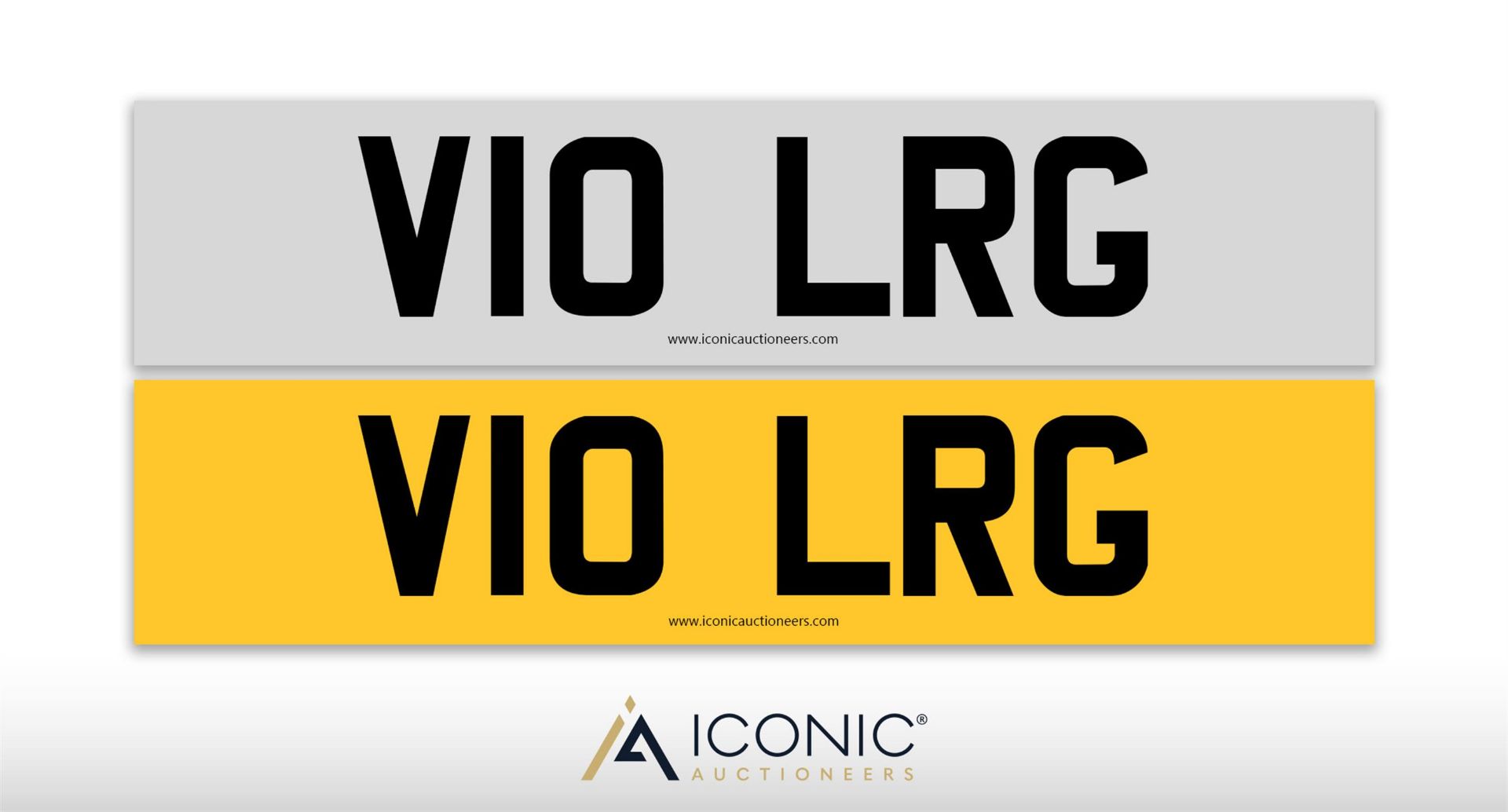 Registration Number V10 LRG