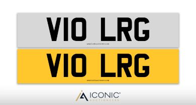 Registration Number V10 LRG