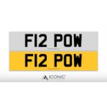 Registration Number F12 POW