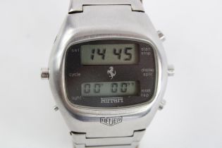 1977-78 Heuer Ferrari Chronosplit 102.703 Quartz LCD Watch - One of Only 200 Made