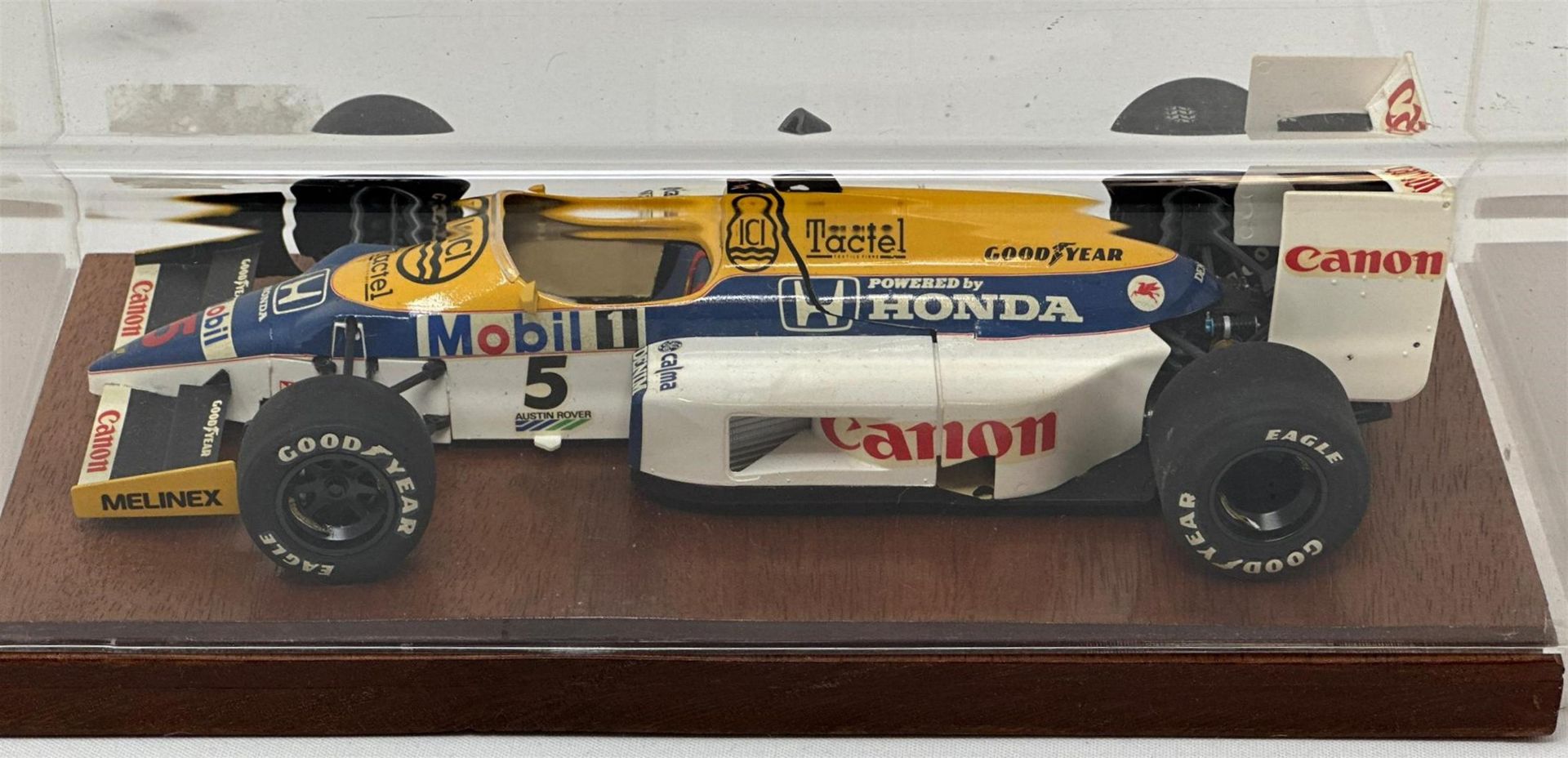 Hand-Made Model of Nigel Mansell's 1986 British GP-Winning Williams FW-14B - Image 4 of 4