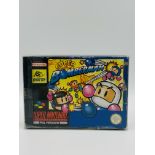 Super Nintendo Entertainment System, Super Bomberman, PALversion, boxed