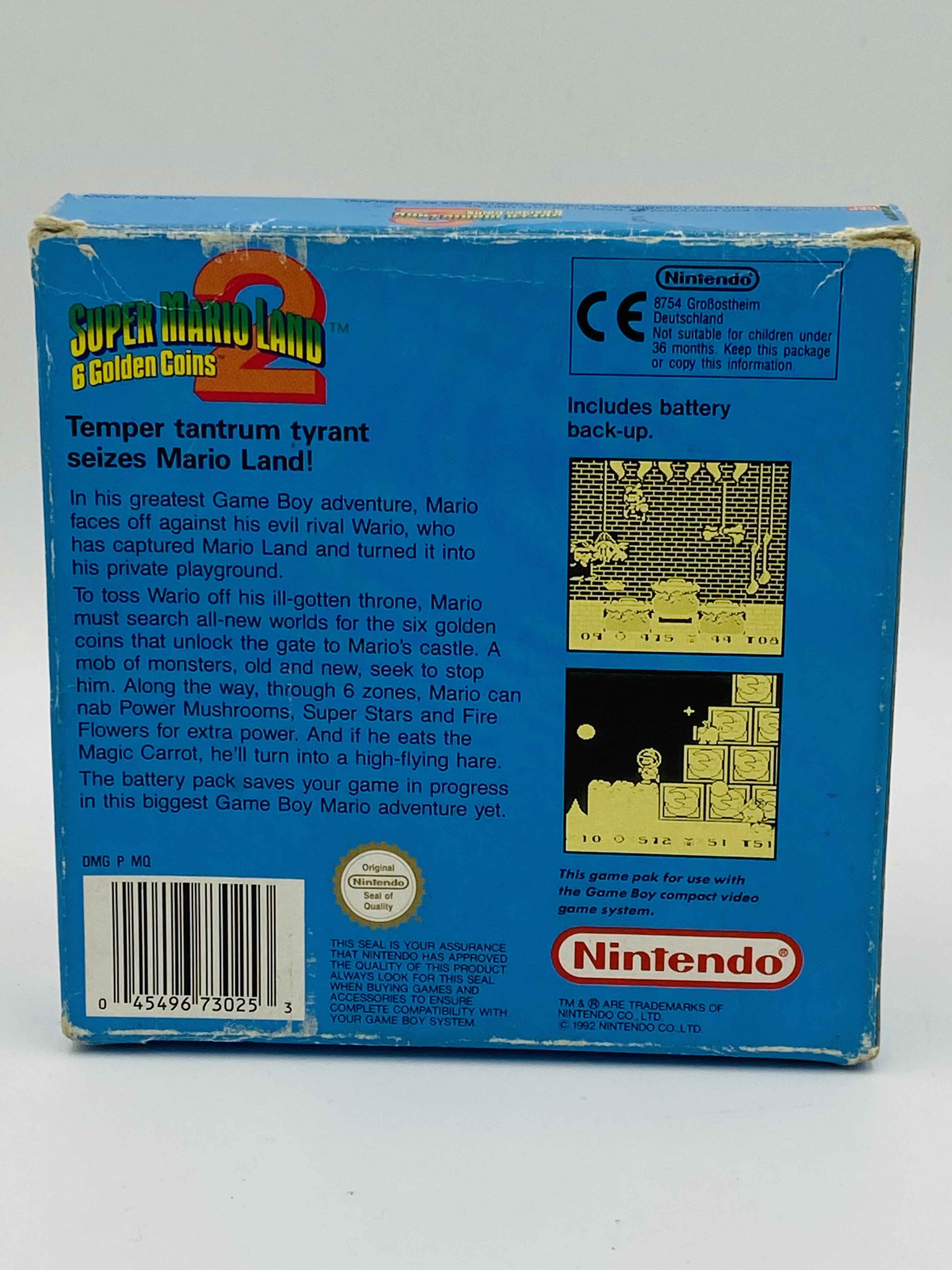 Nintendo Game Boy Super Mario Land 6 Golden Coins, boxed - Image 3 of 4