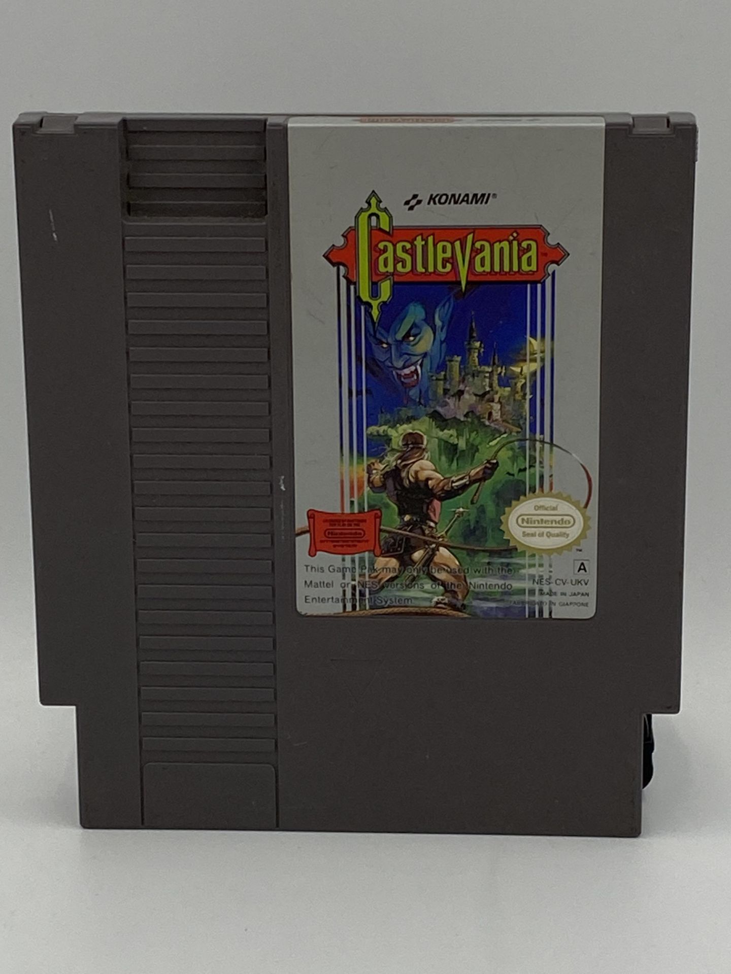 Konami Castlevania NES cartridge