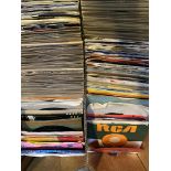 Quantity of vinyl singles without covers.