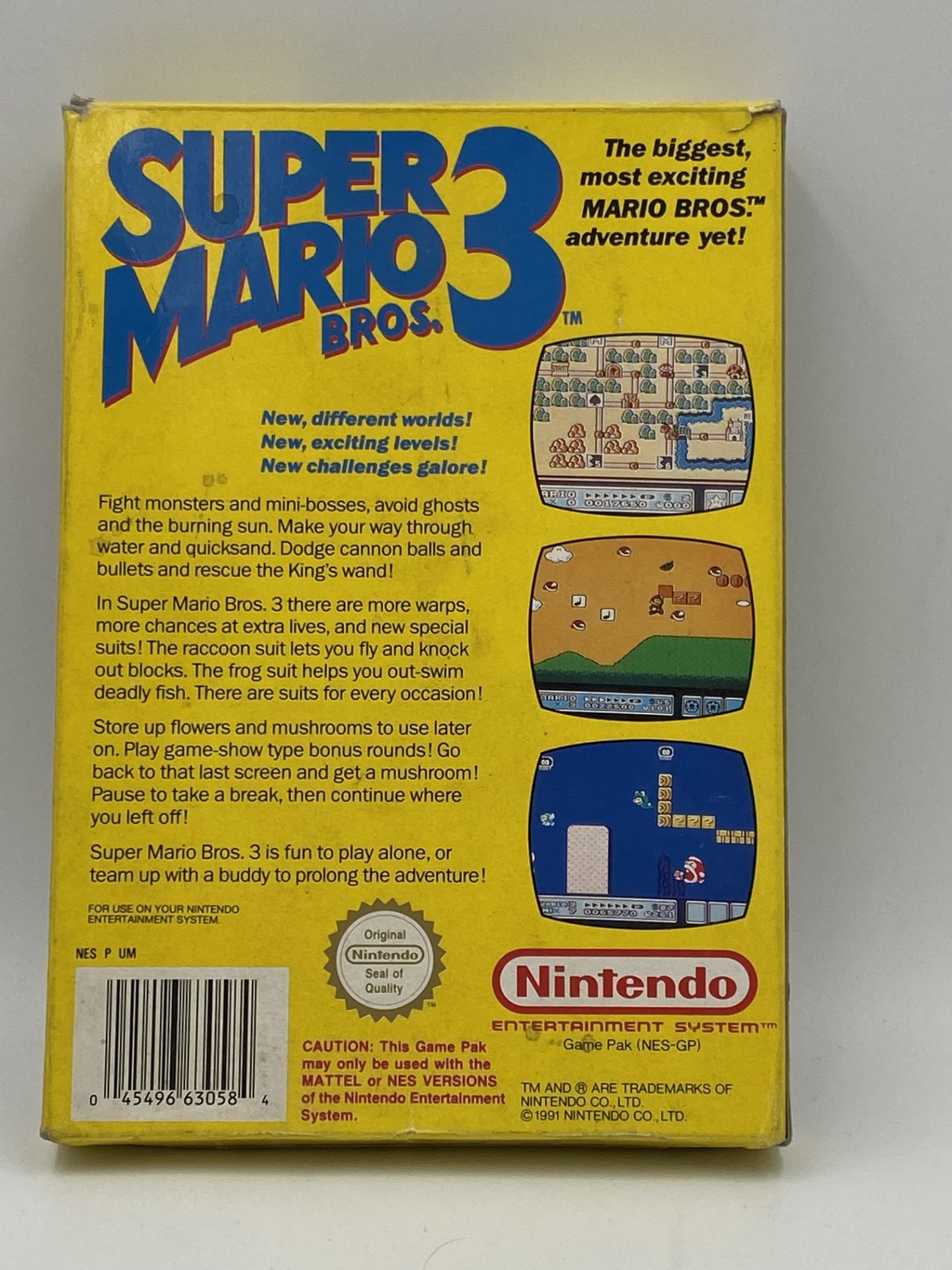 Nintendo NES Super Mario Bros 3, NES Version, boxed - Image 2 of 3