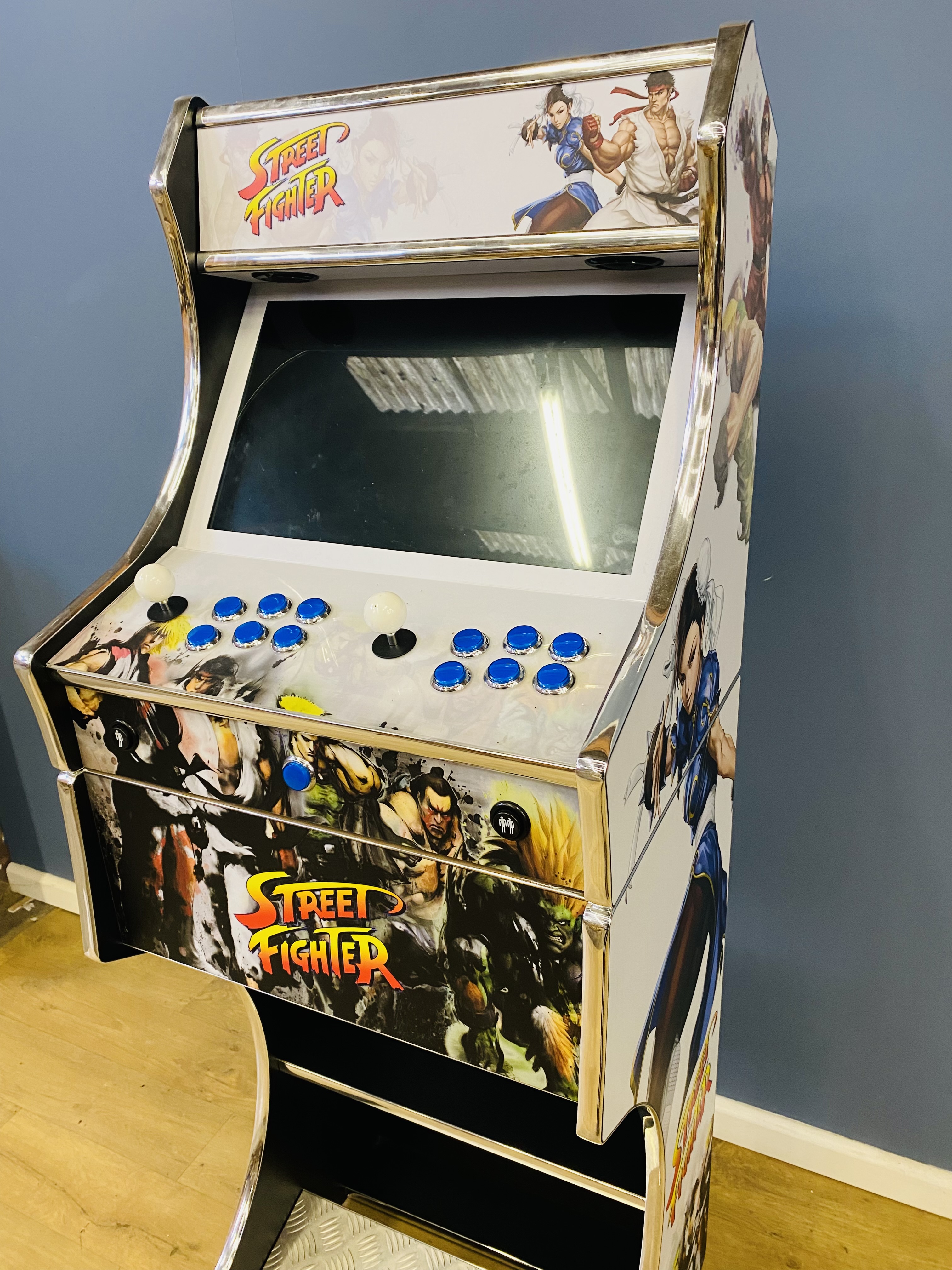 Arcade Mania Street Fighter, arcade style game with pre-loaded games - Image 3 of 3
