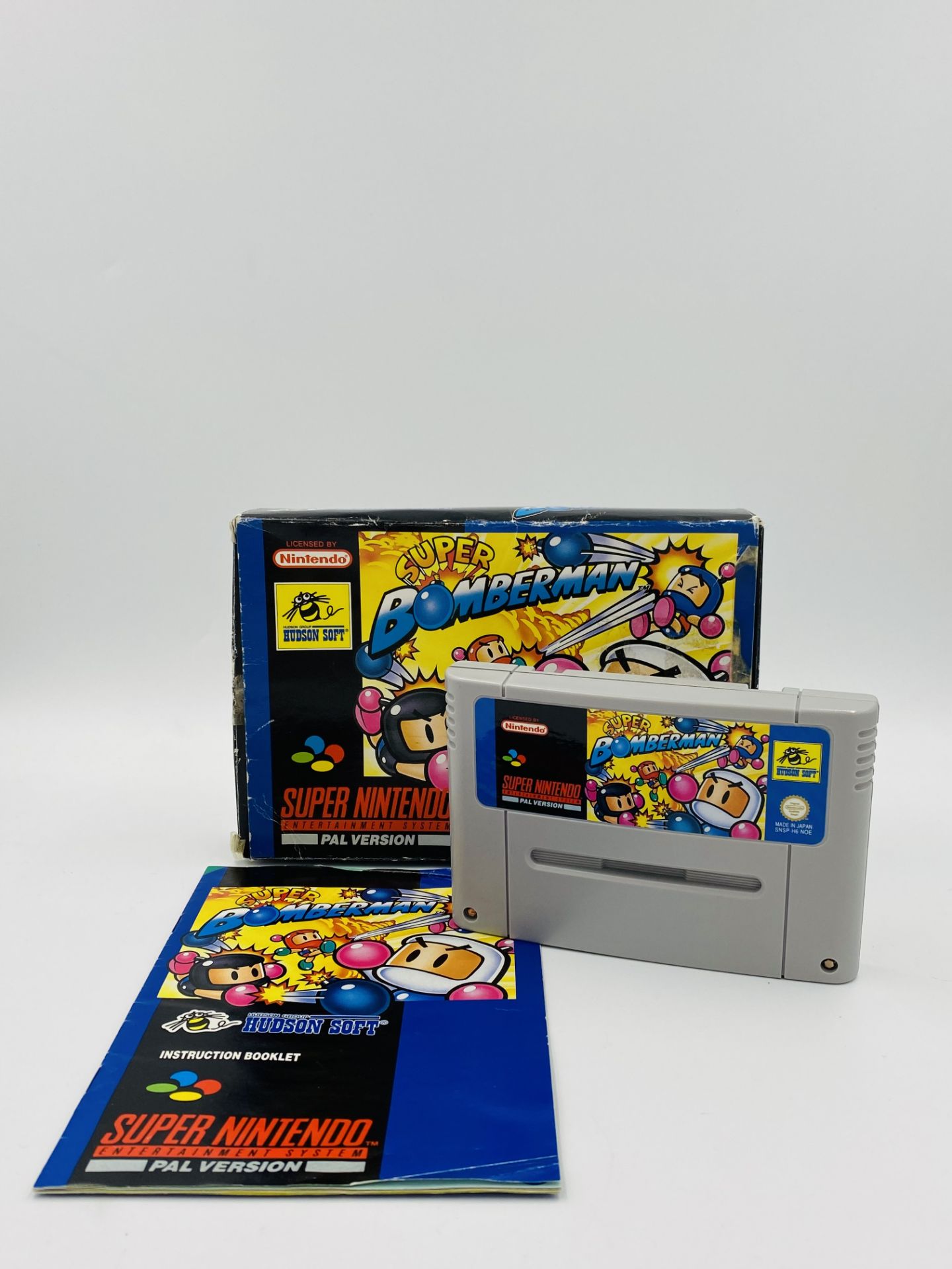 Super Nintendo Entertainment System, Super Bomberman, PALversion, boxed - Image 3 of 5