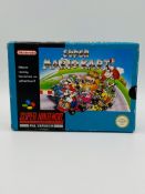 Super Nintendo Entertainment System Super Mario Kart Pal version, boxed