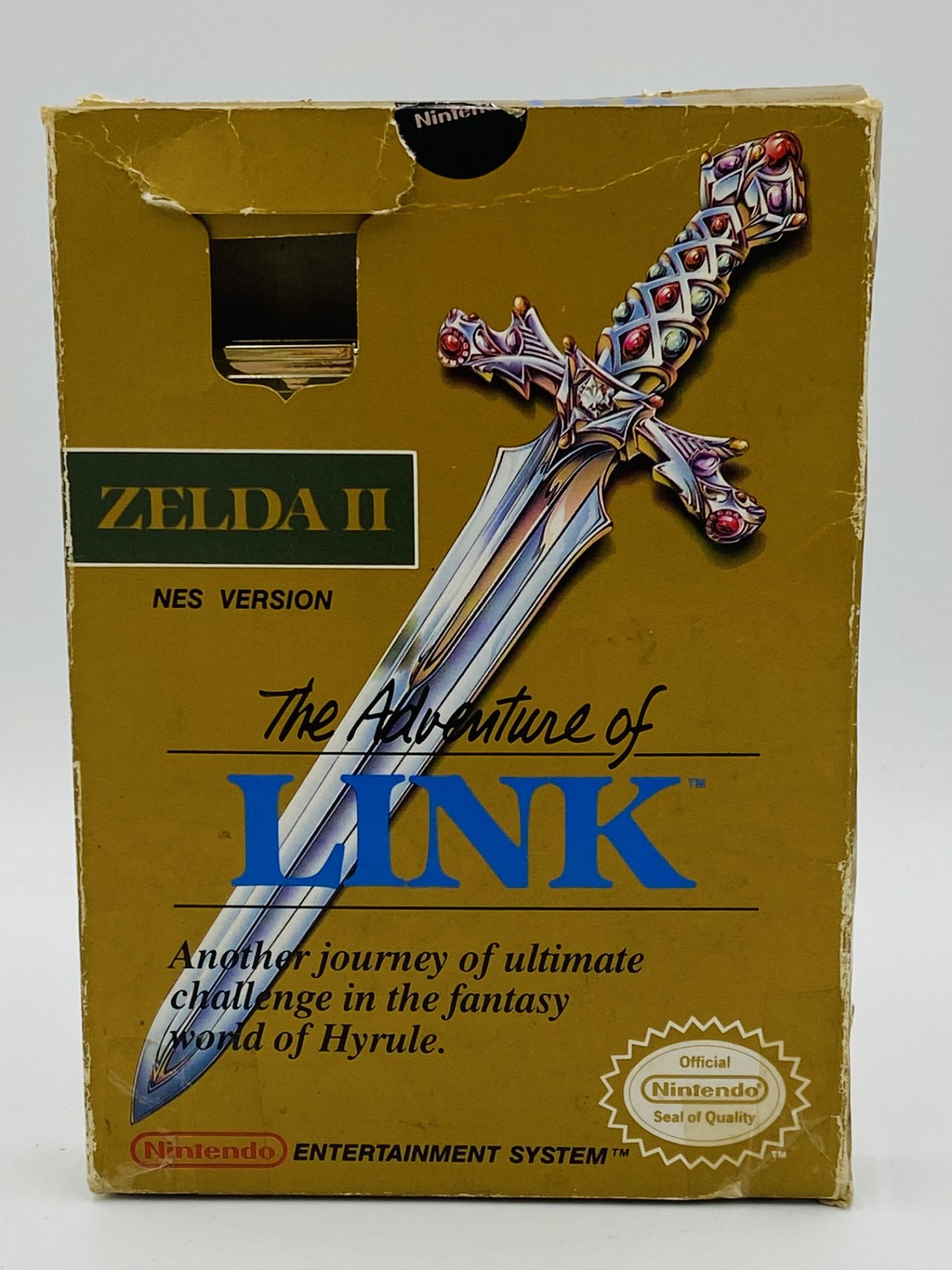 Nintendo NES Zelda II The Adventure of Link, boxed