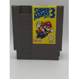 Nintendo NES Super Mario 3 cartridge, with instructions