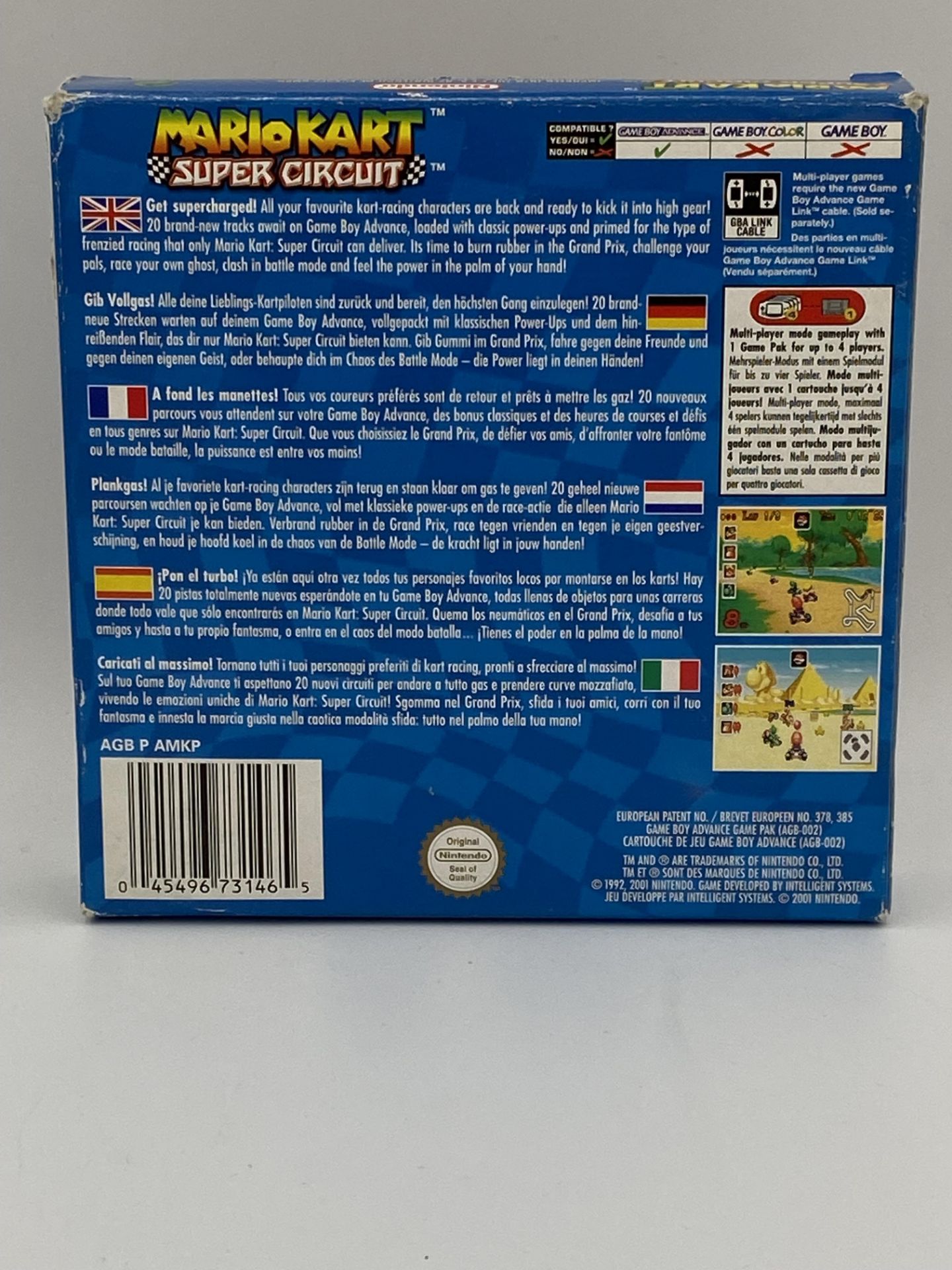 Nintendo Game Boy Advance Mario Kart Super Circuit, boxed - Image 2 of 4