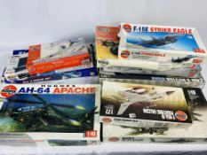 Quantity of Airfix scale model kits