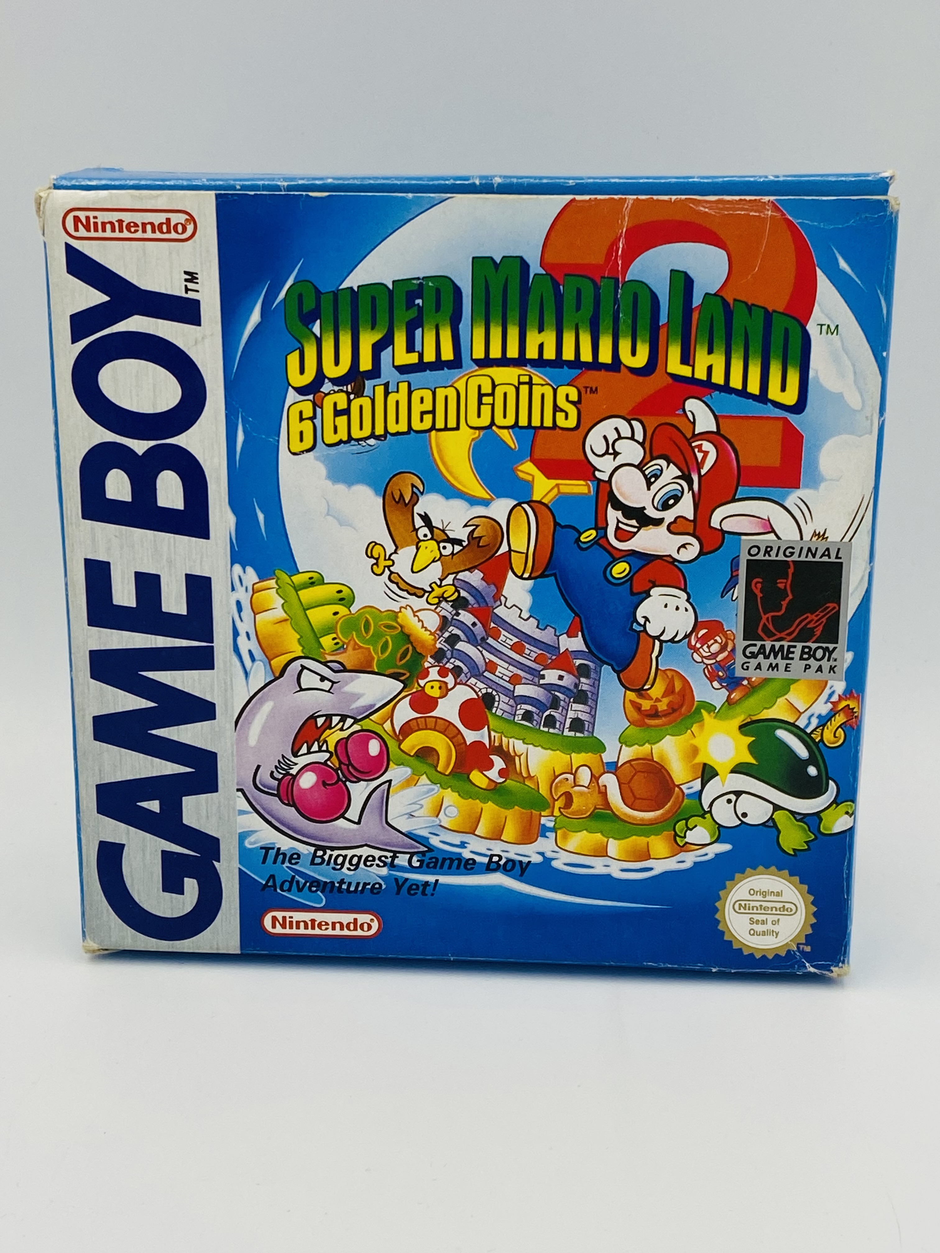 Nintendo Game Boy Super Mario Land 6 Golden Coins, boxed