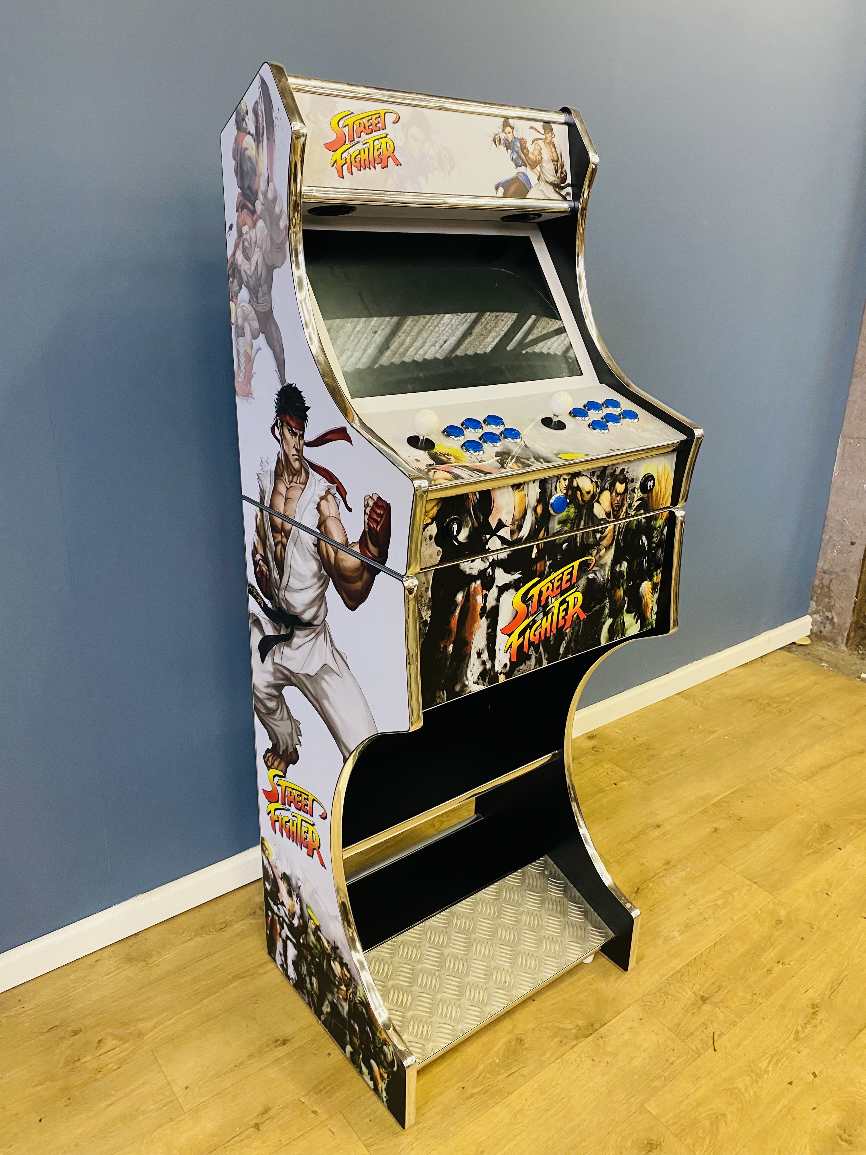Arcade Mania Street Fighter, arcade style game with pre-loaded games - Image 2 of 3