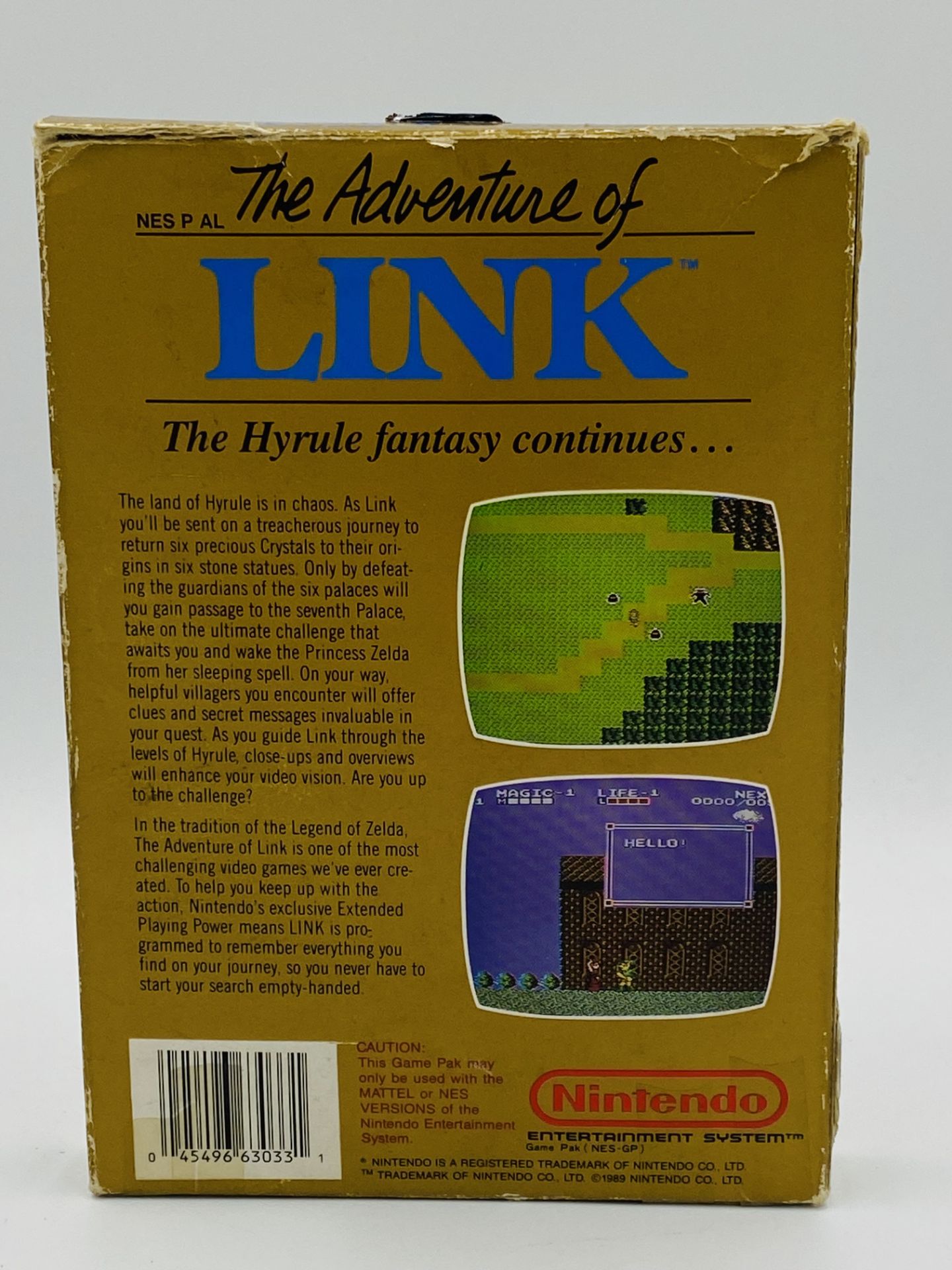 Nintendo NES Zelda II The Adventure of Link, boxed - Image 2 of 5