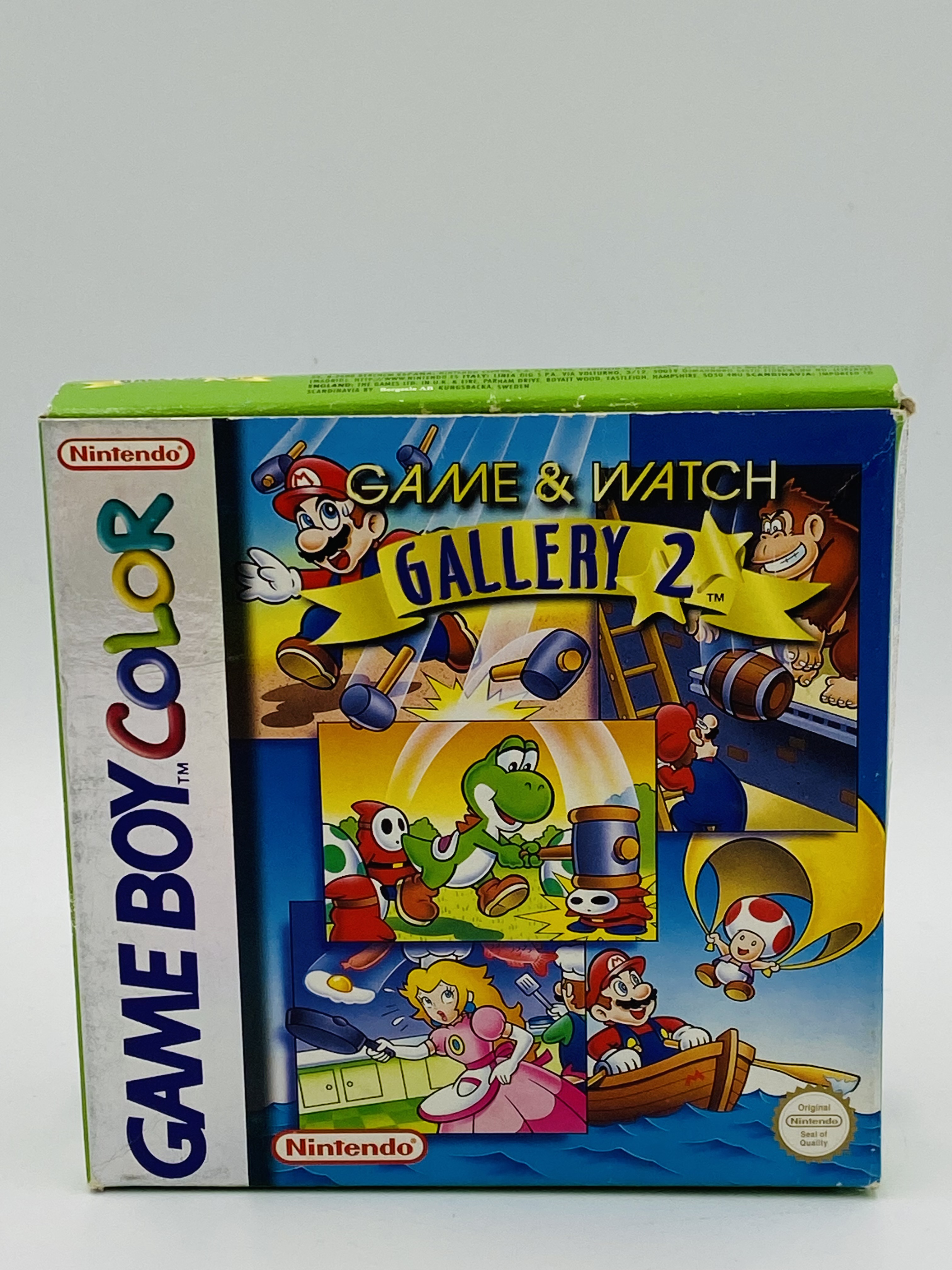 Nintendo Game Boy Color Game & Watch Gallery 2, boxed