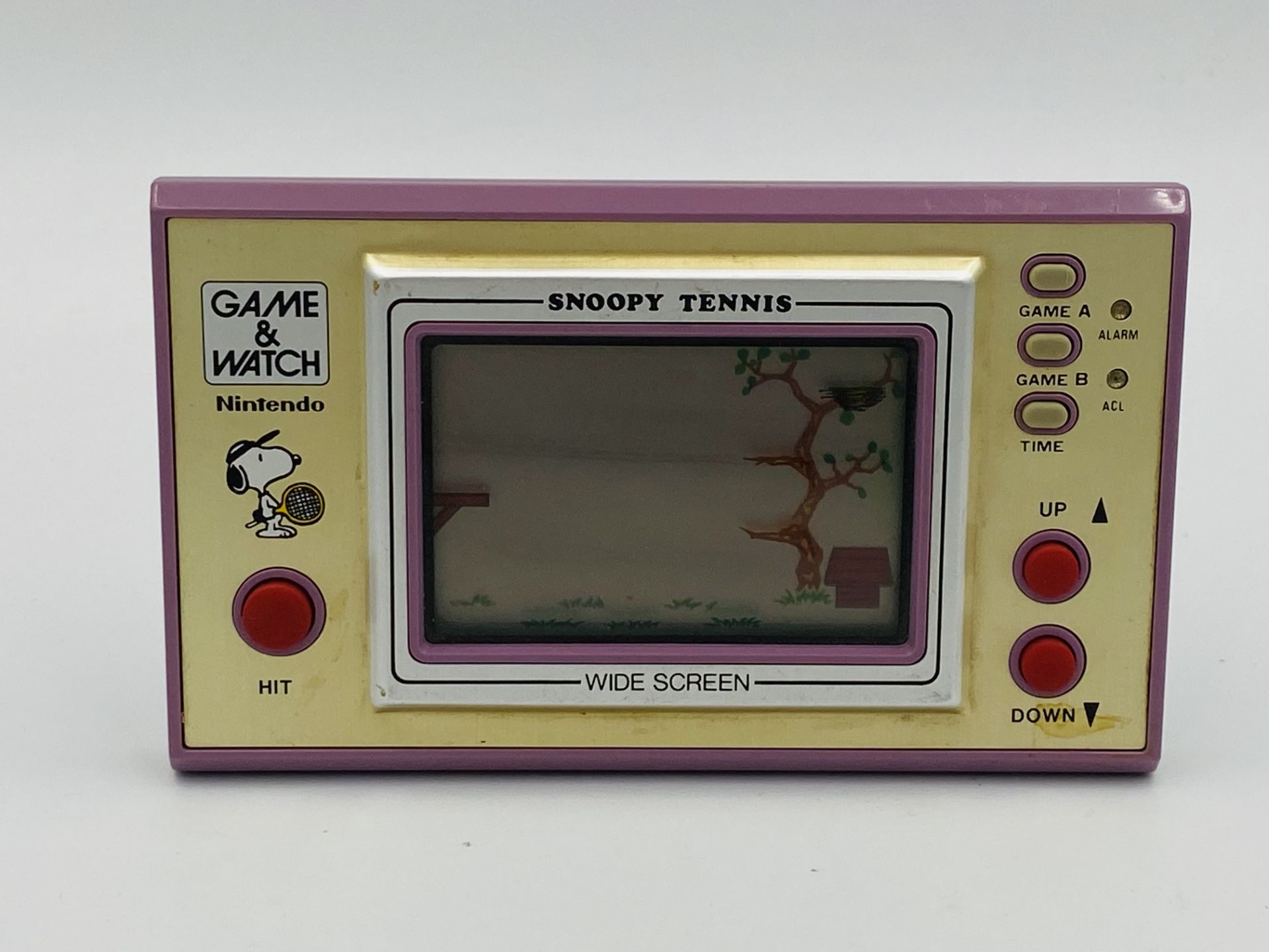 Nintendo Game & Watch Snoopy Tennis, model SP-30