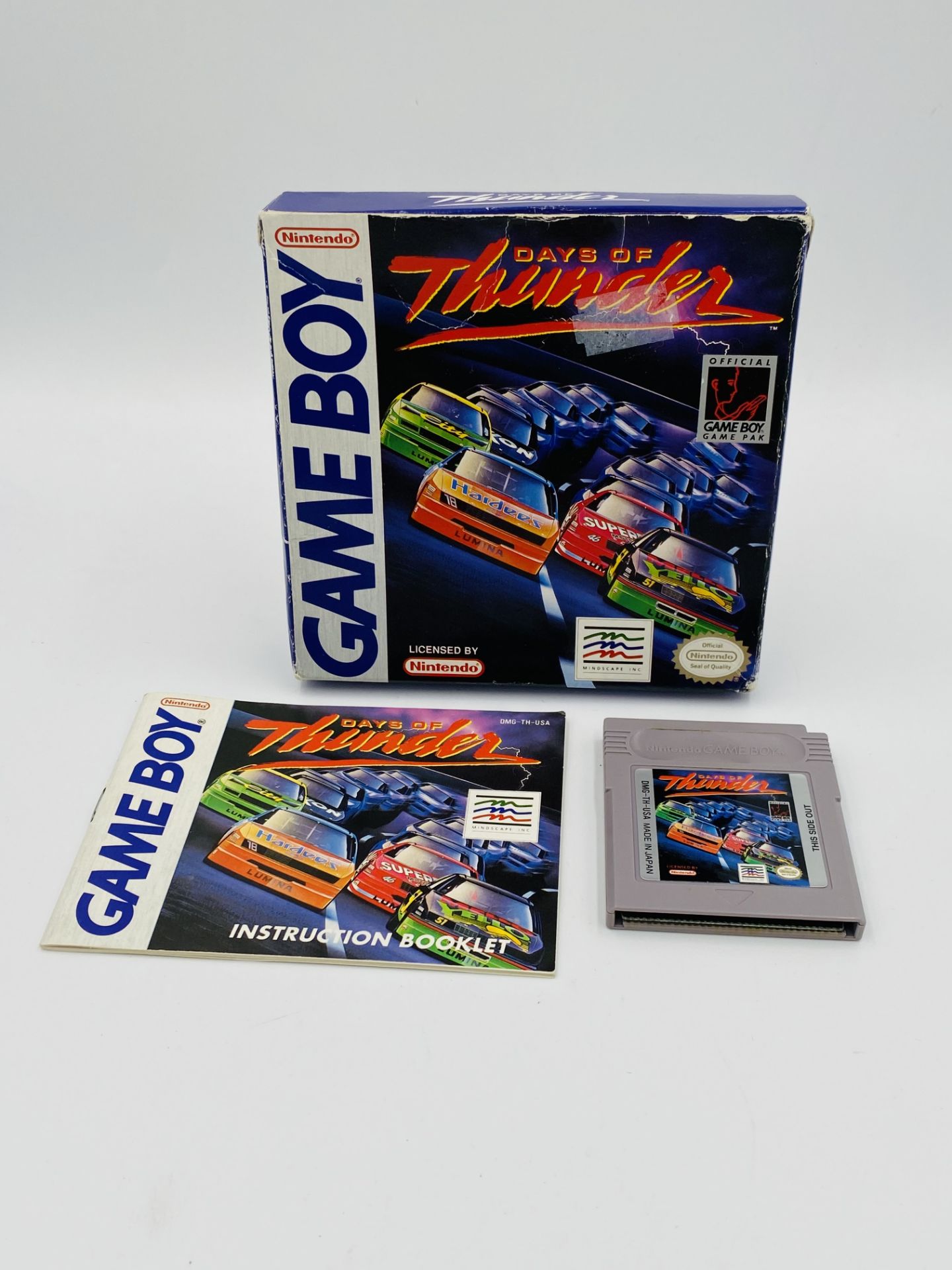 Nintendo Game Boy Days of Thunder, boxed - Image 3 of 4