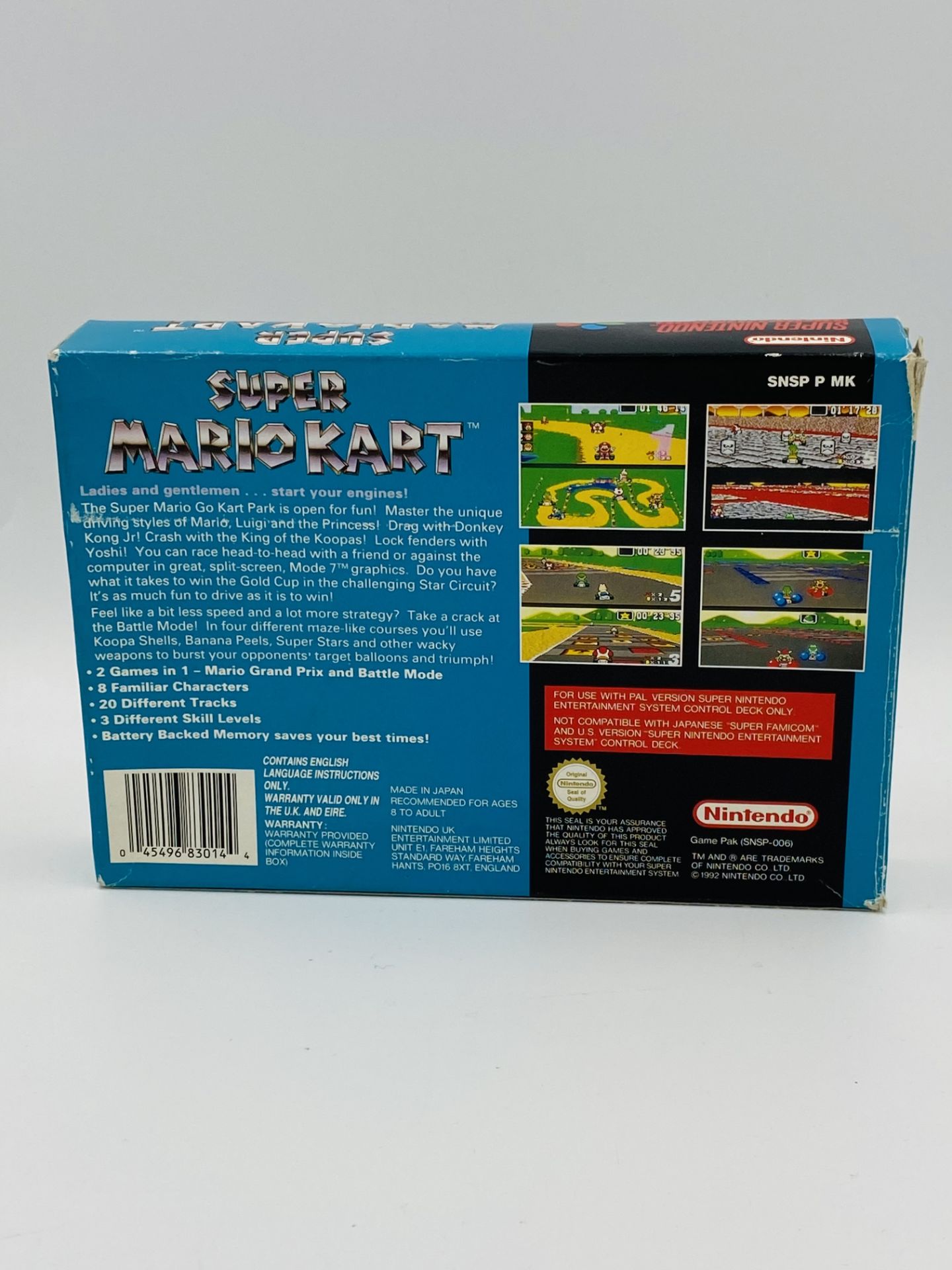 Super Nintendo Entertainment System Super Mario Kart Pal version, boxed - Image 2 of 5