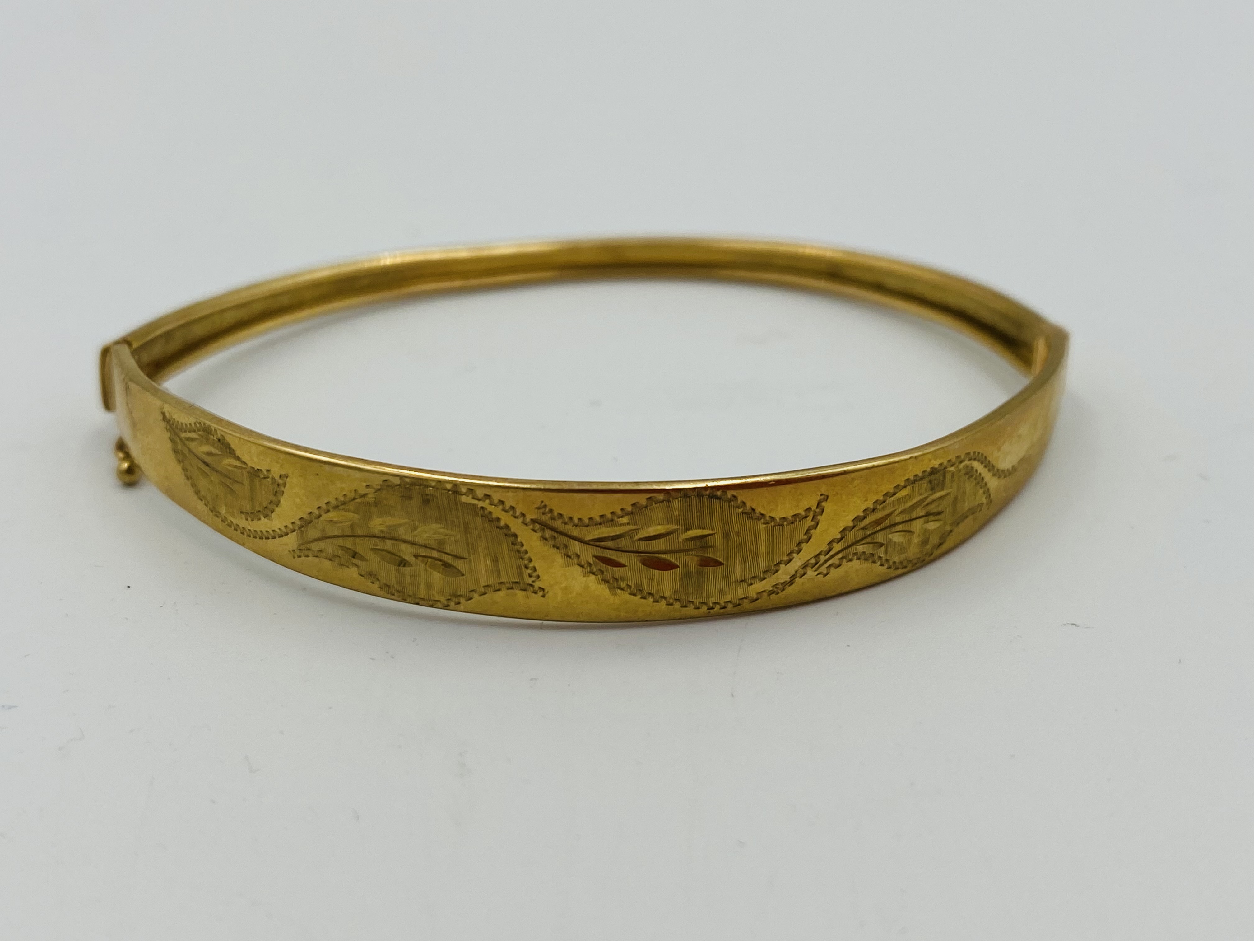 9ct gold bracelet - Image 3 of 3