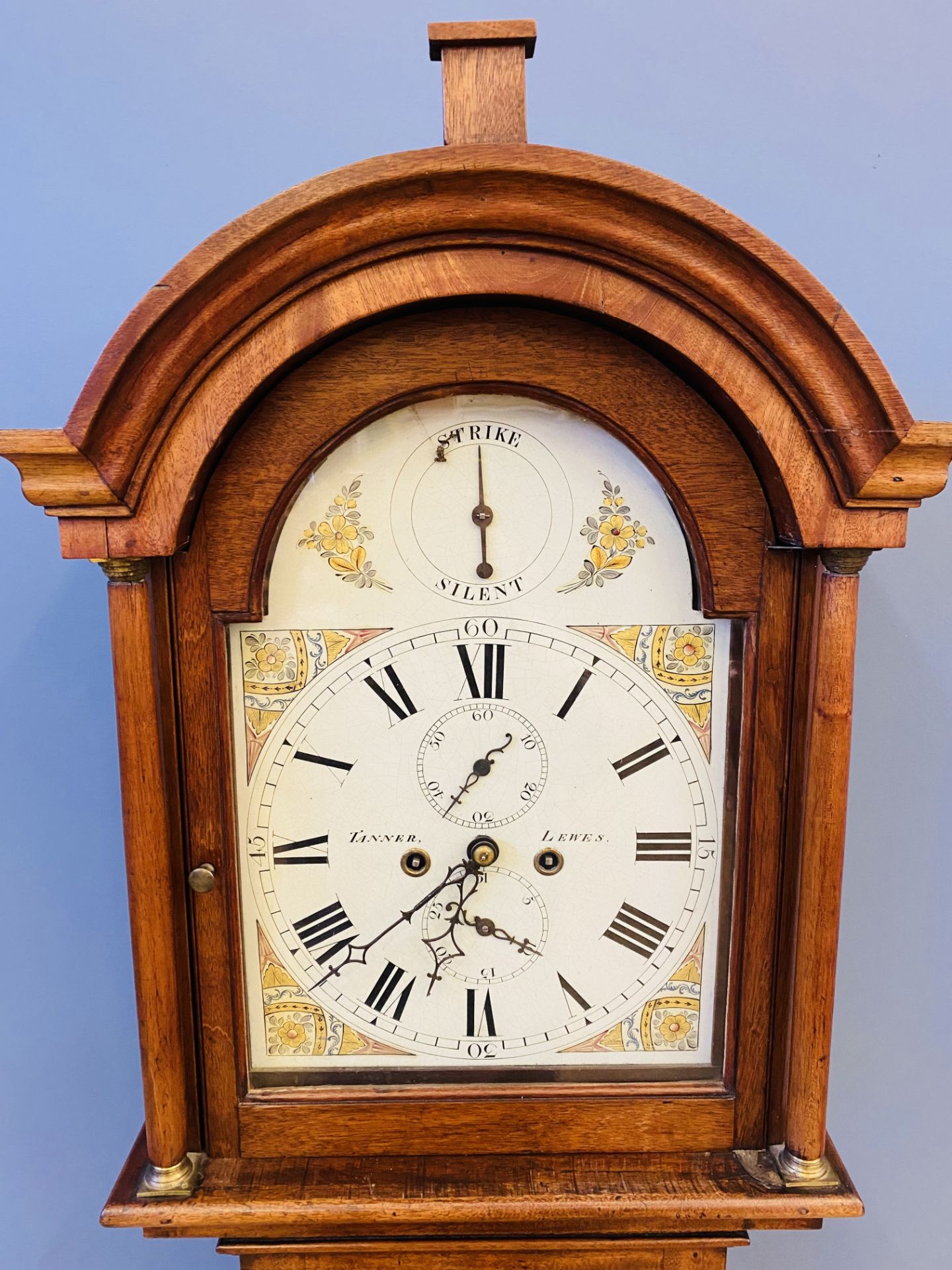 Victorian mahogany long case clock - Bild 2 aus 9