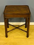 Brights of Nettlebed mahogany occasional table