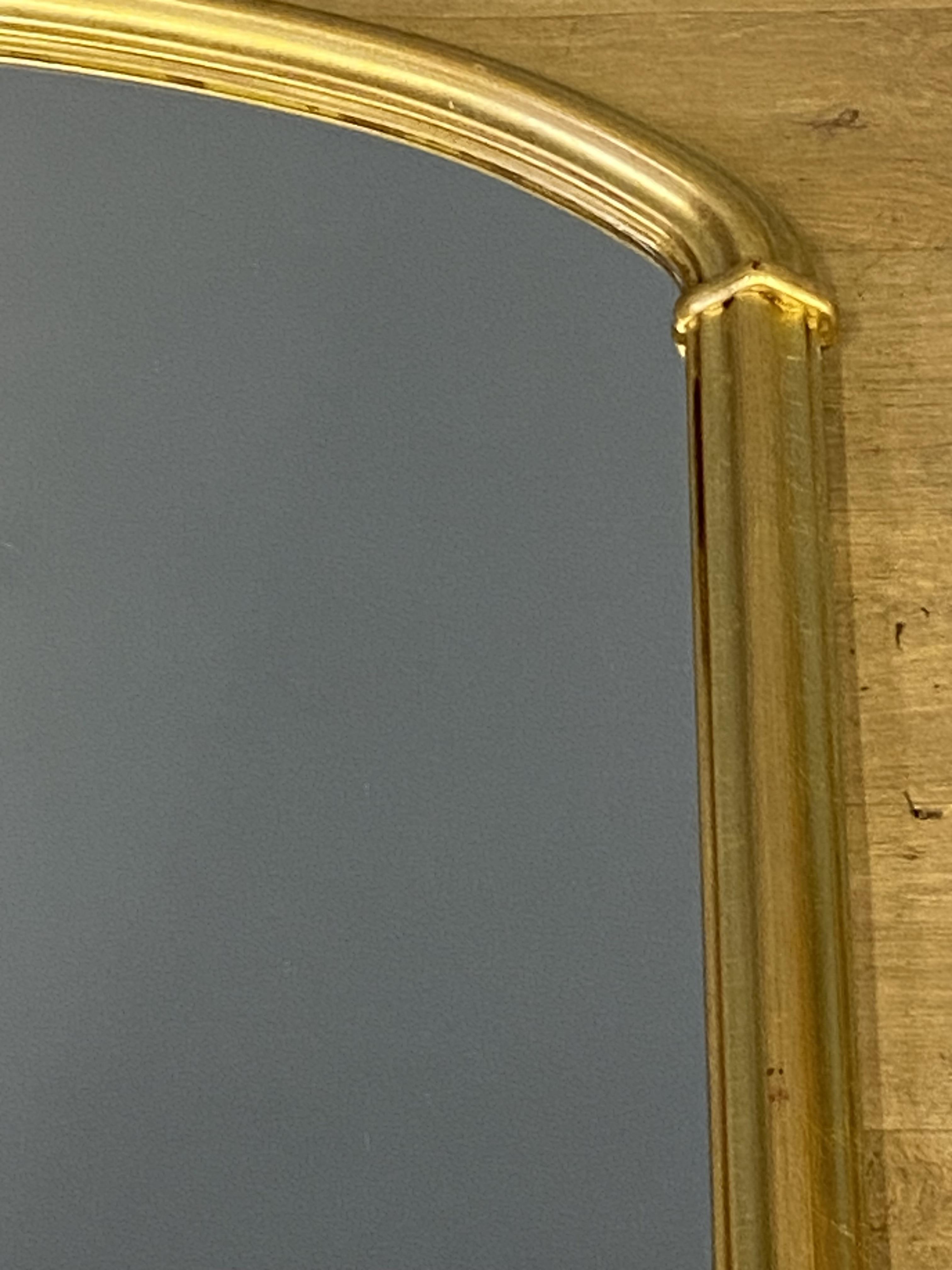 Gilt framed overmantle mirror - Image 2 of 4