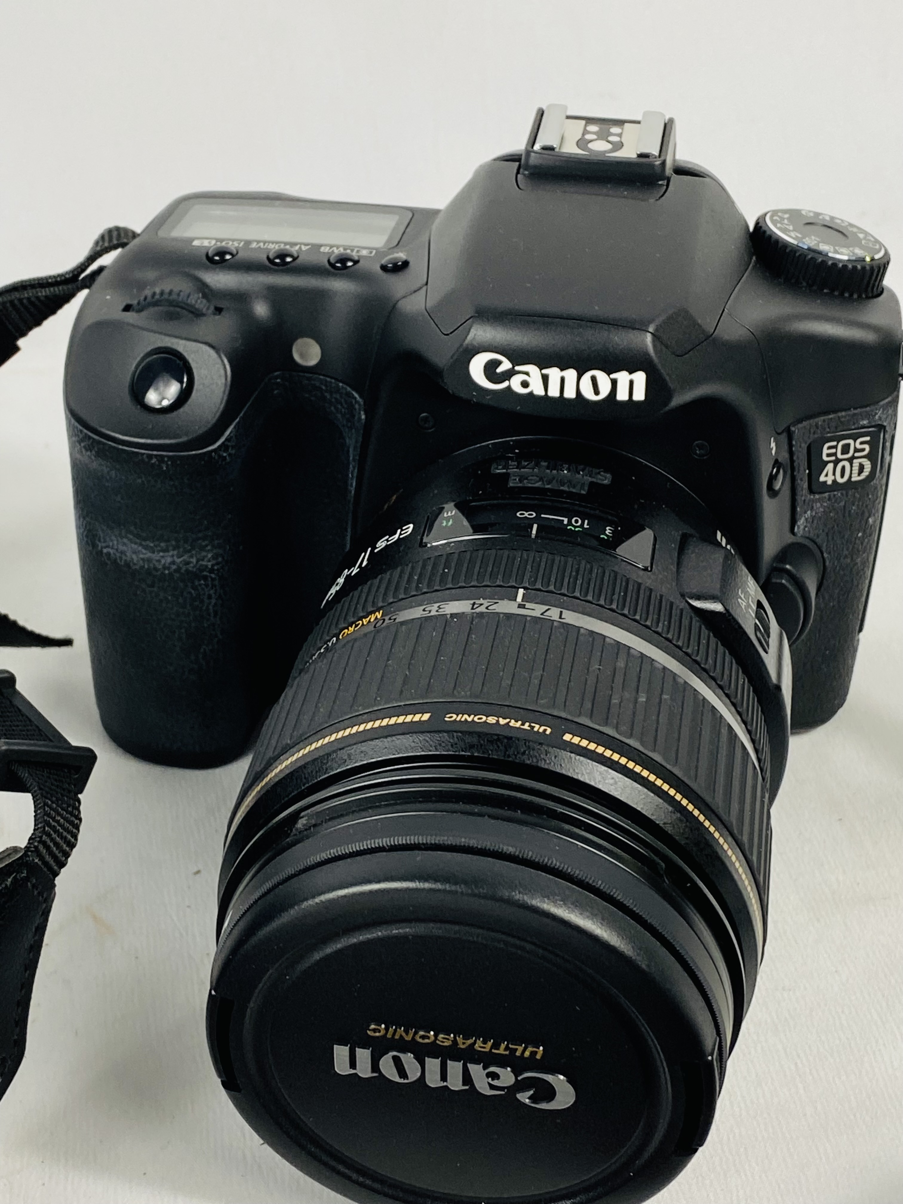 Canon EOS 40D together with a Canon AE-1 camera - Image 5 of 6