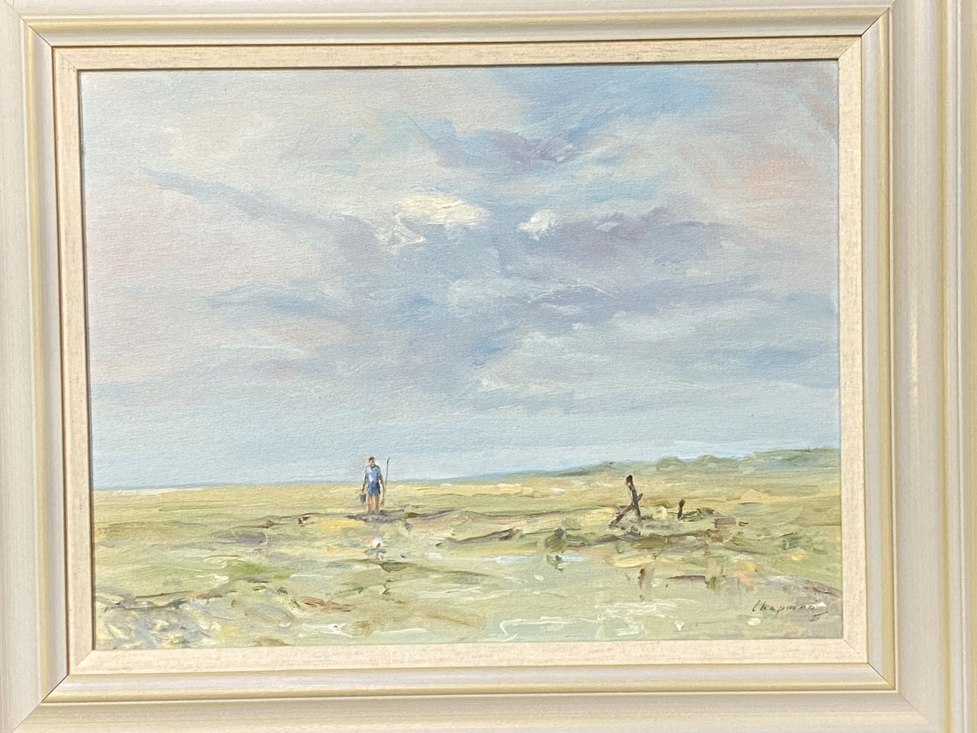 Michael Chapman, framed oil on board - Image 2 of 3