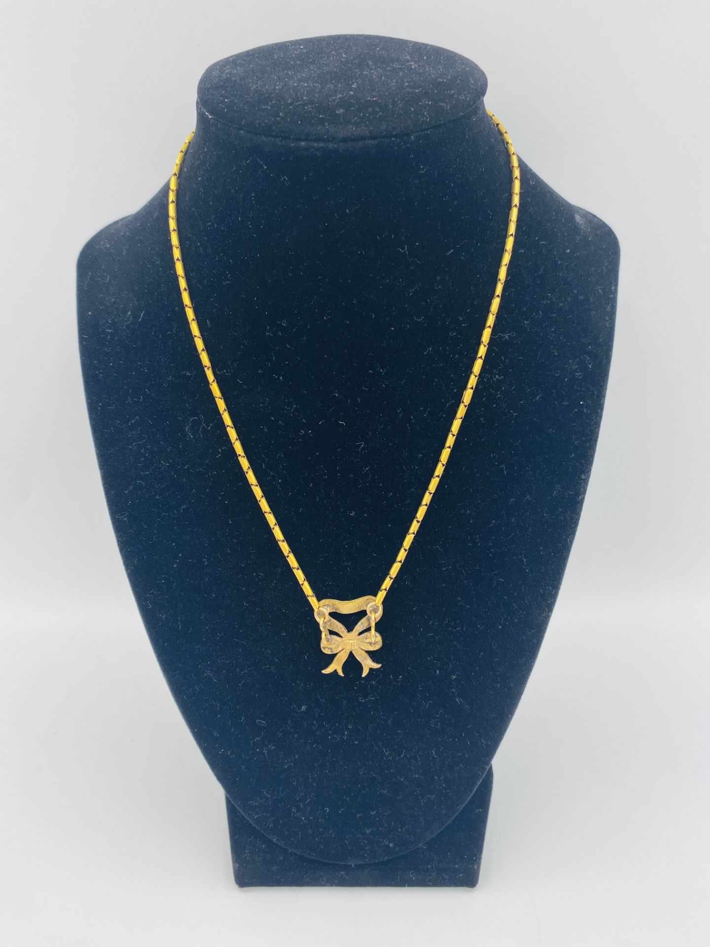 Gold pendant necklace - Bild 3 aus 5