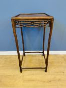 19th century hardwood lamp table