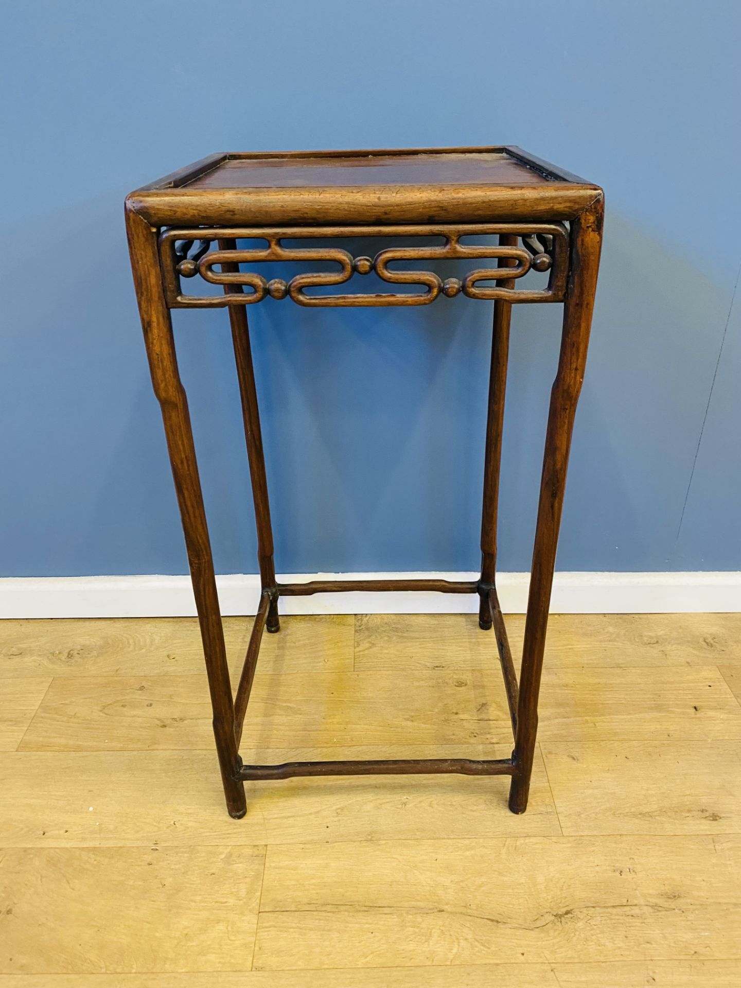 19th century hardwood lamp table