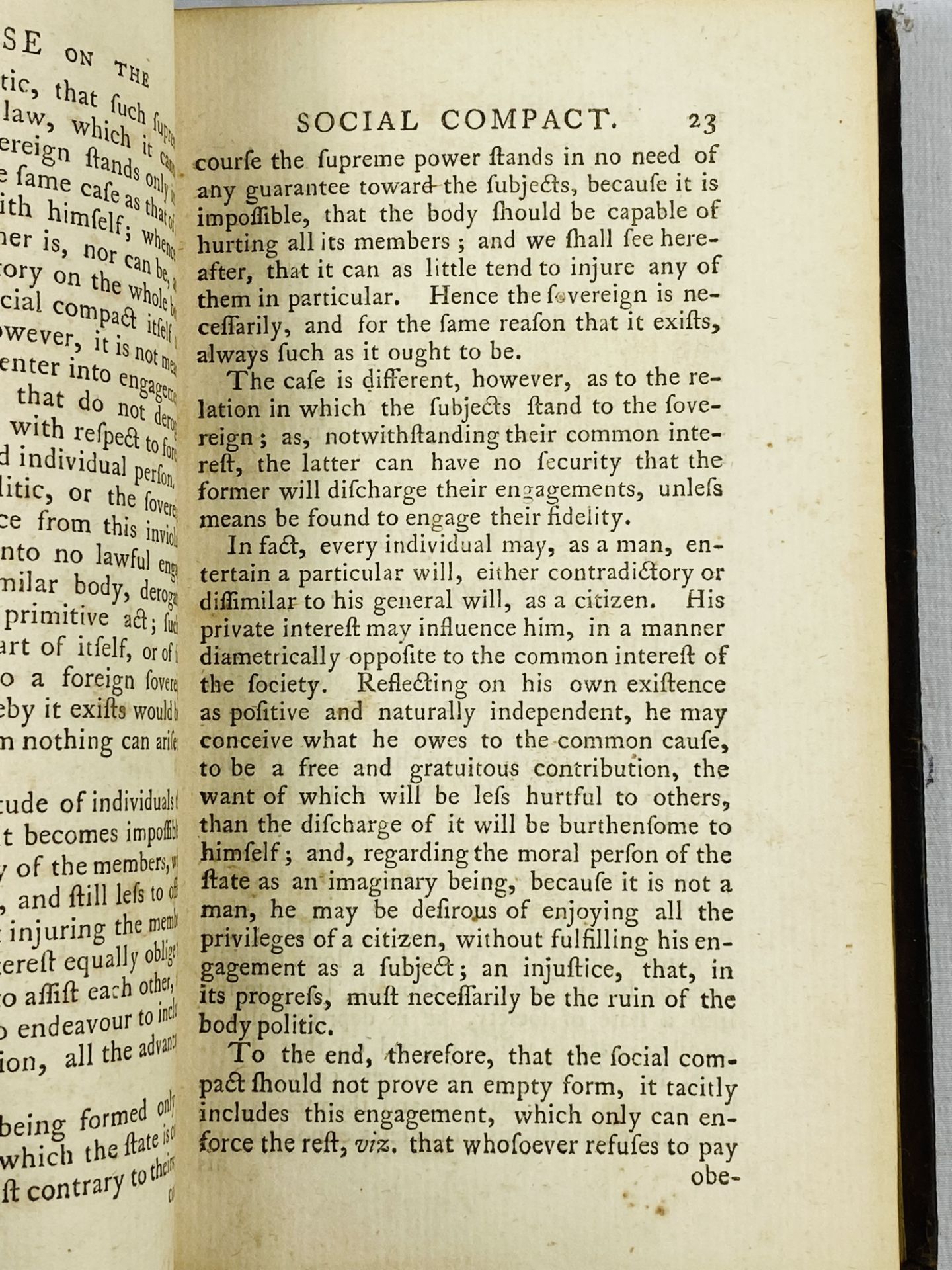 The Miscellaneous Works of Mr. J. J. Rousseau, 1767. - Bild 3 aus 3