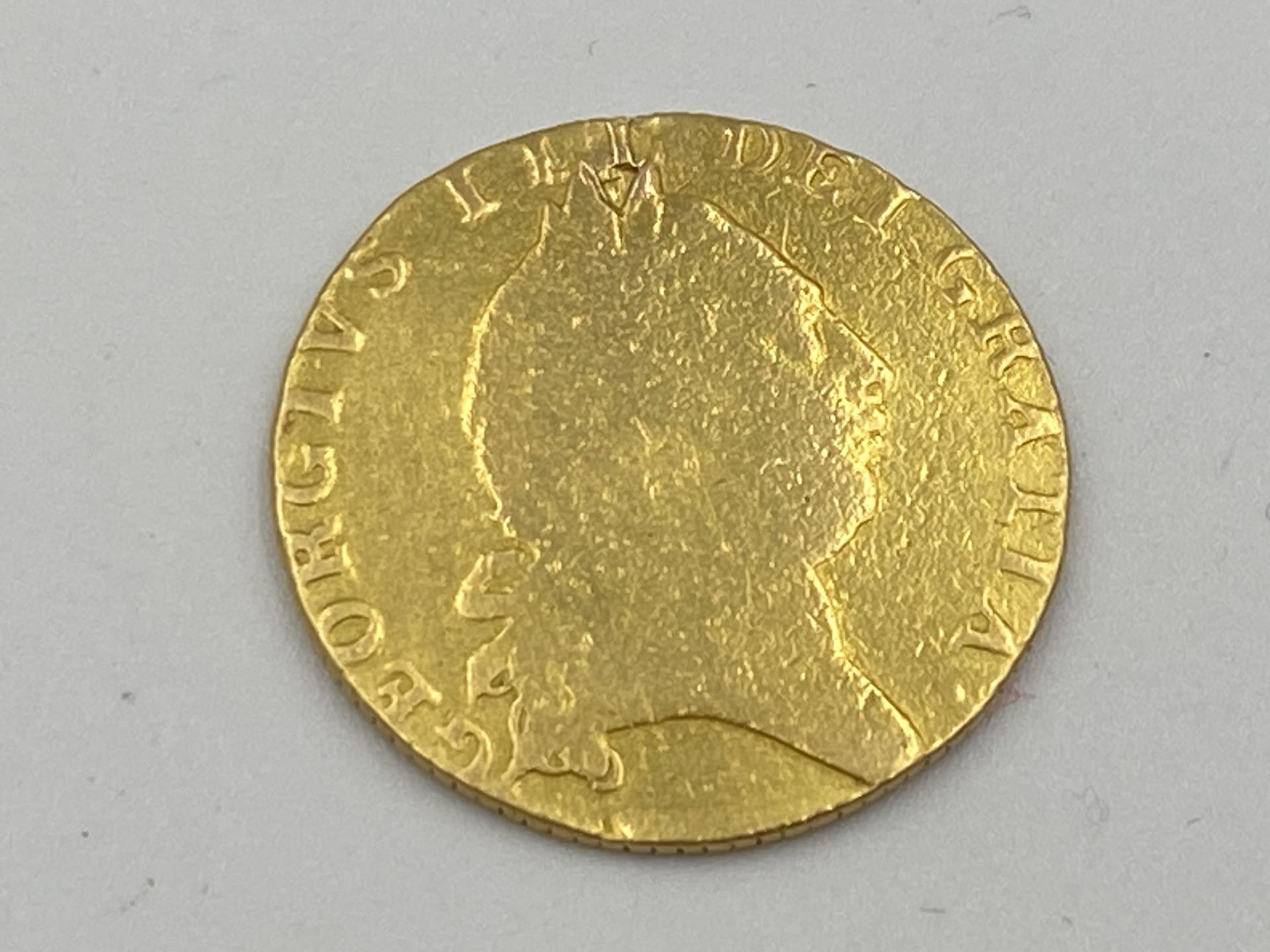 1790 one Guinea coin, 8.16g. Estimate: £500-520