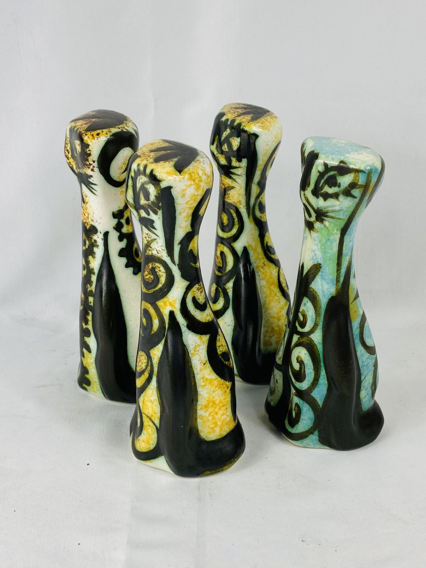 Four Celtic pottery cats - Bild 2 aus 3