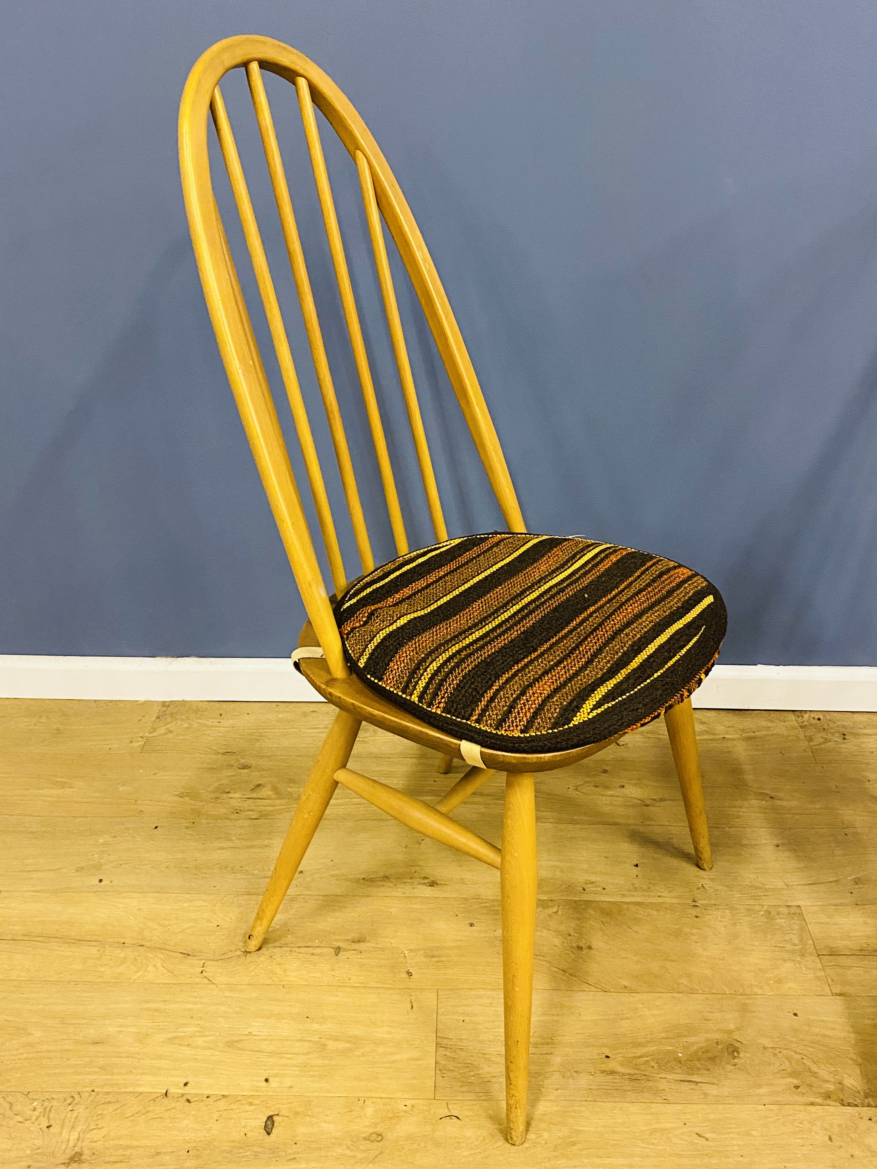 Four Ercol dining chairs - Image 2 of 4