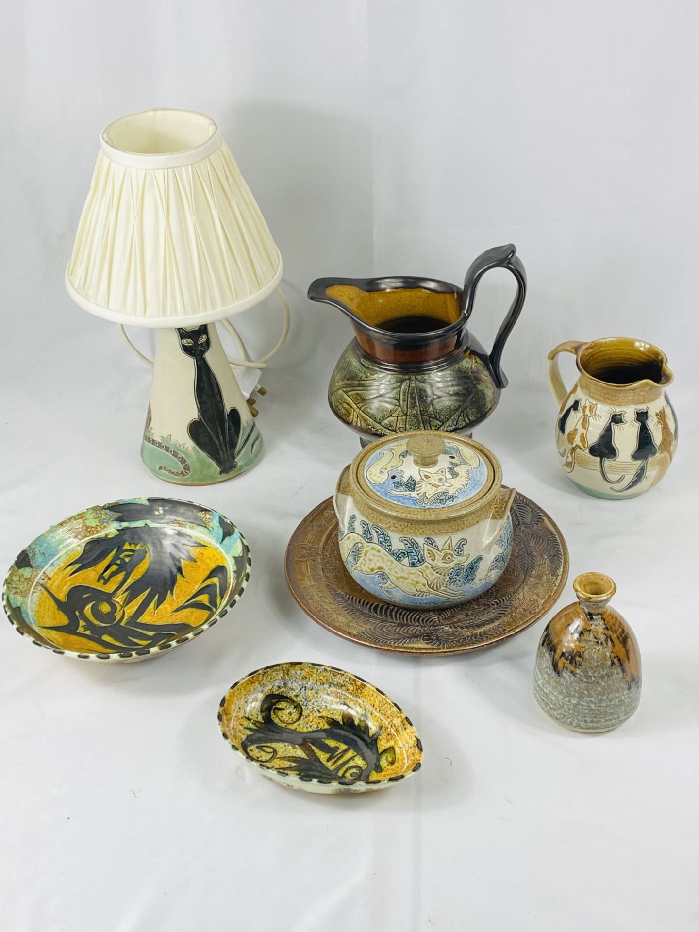 Four items of Michael Mosse LLanbrynmair studio pottery - Image 5 of 5