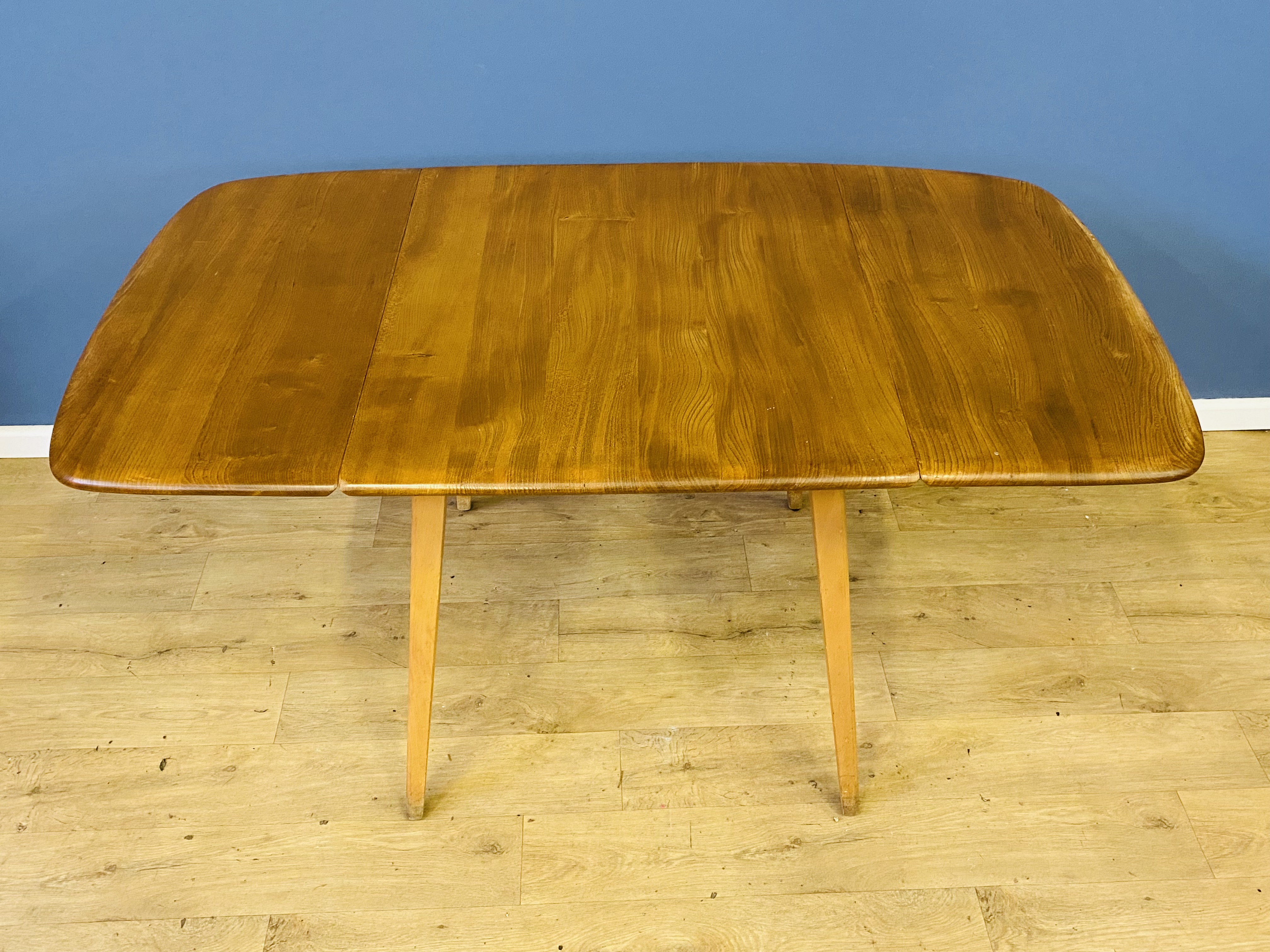 Ercol drop leaf dining table - Image 3 of 5