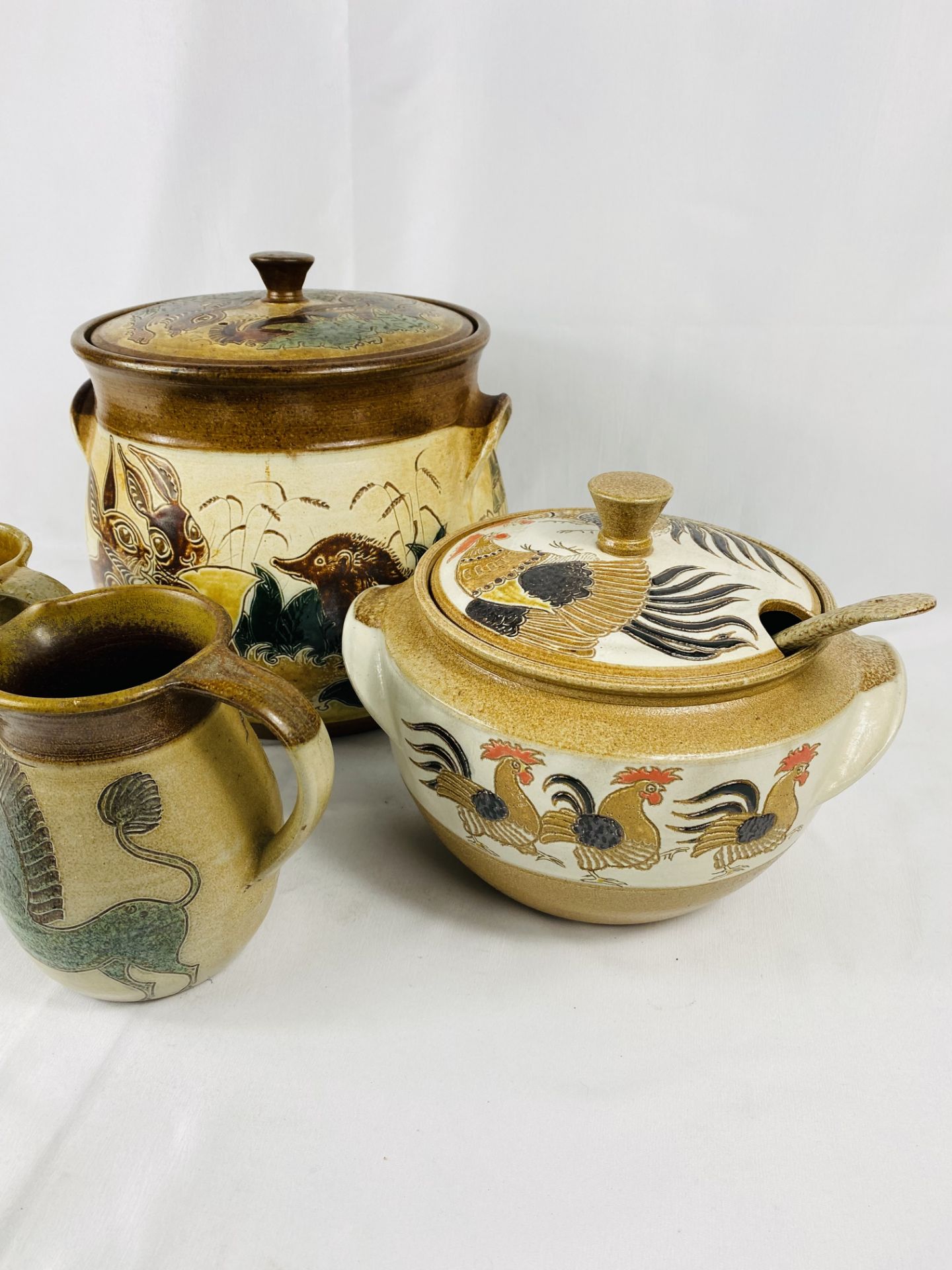 Four items of Michael Mosse LLanbrynmair studio pottery - Image 4 of 4