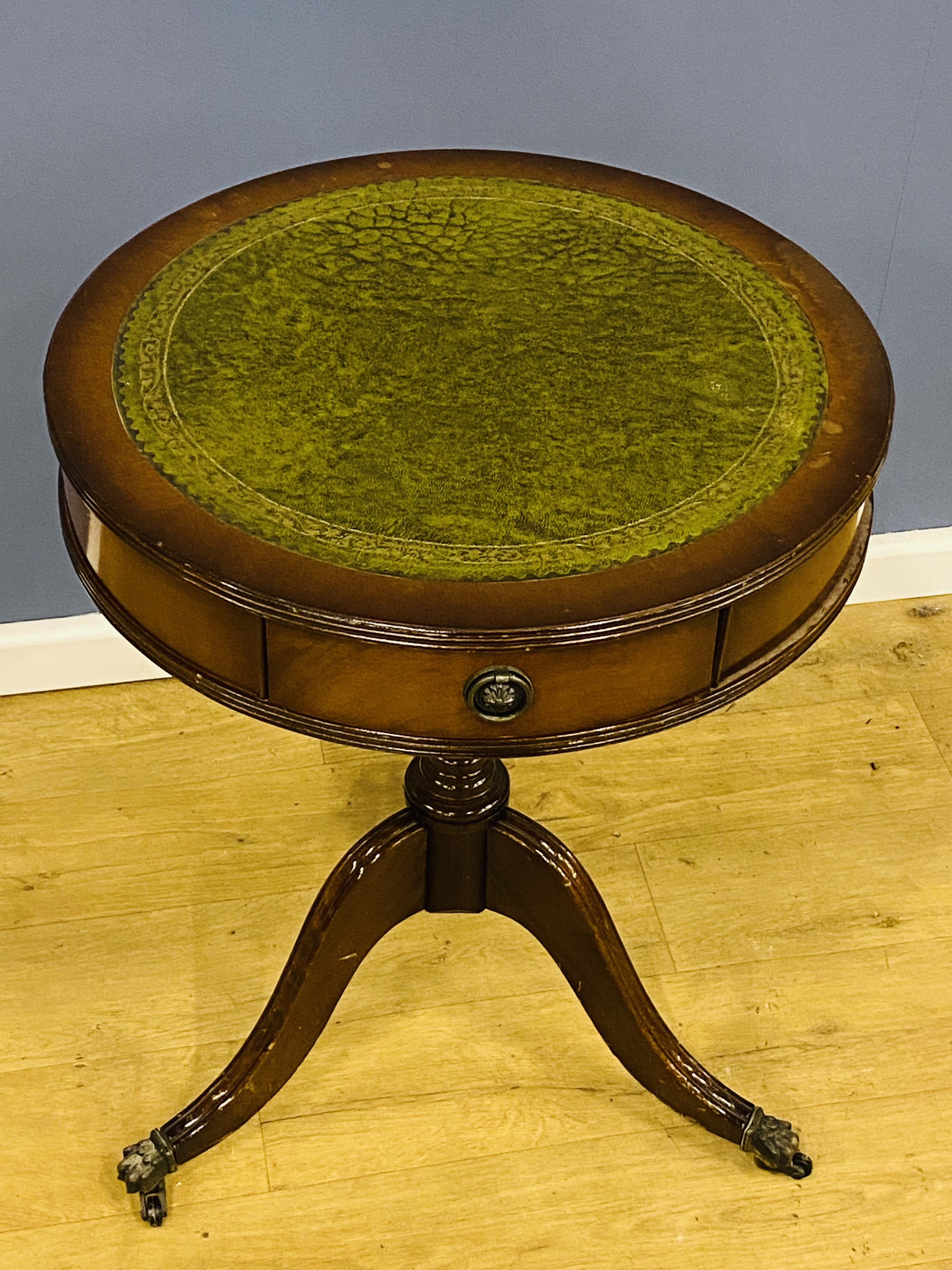 Circular drum table - Image 2 of 5