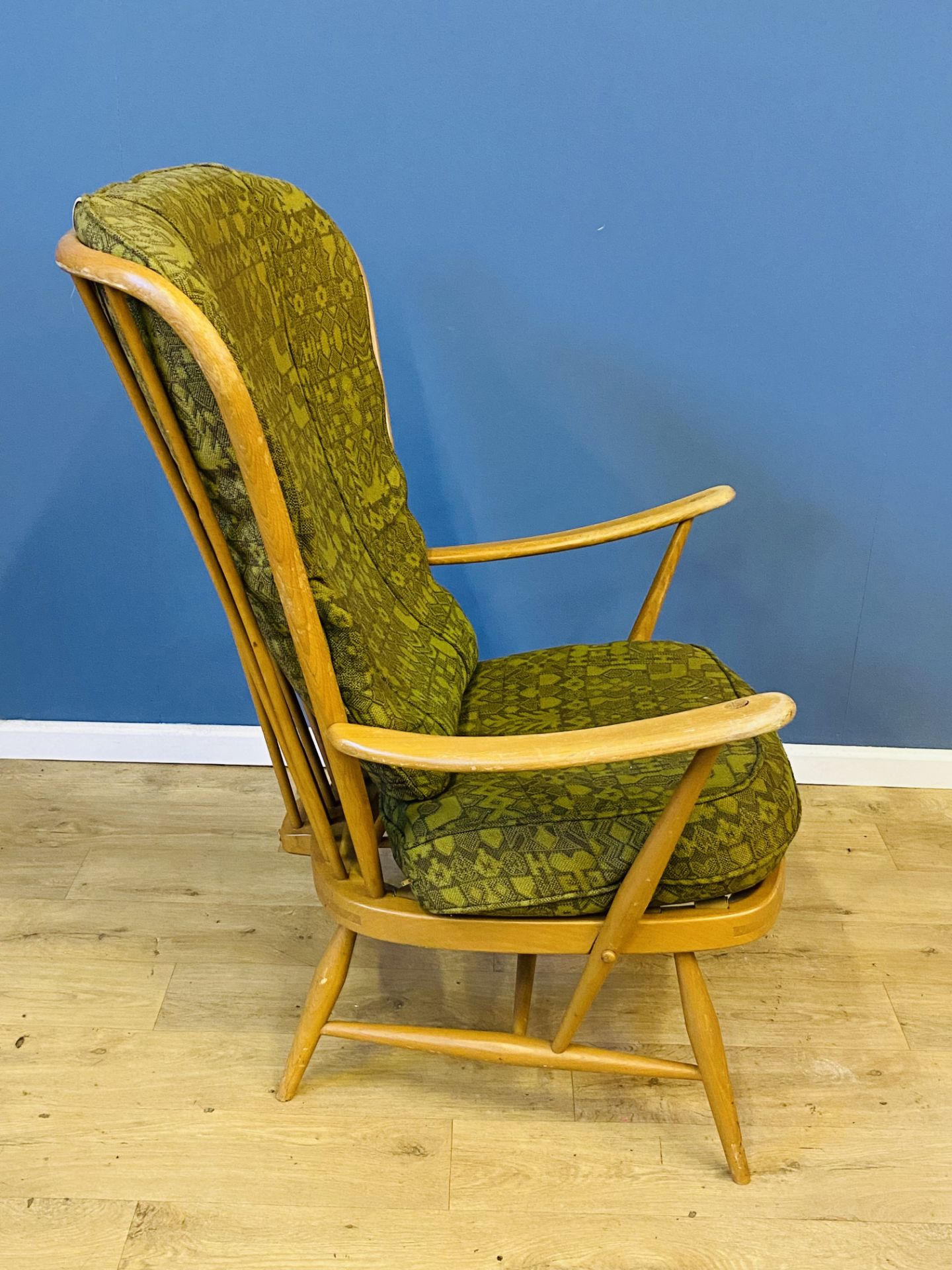 Ercol spindle back open armchair - Image 2 of 5